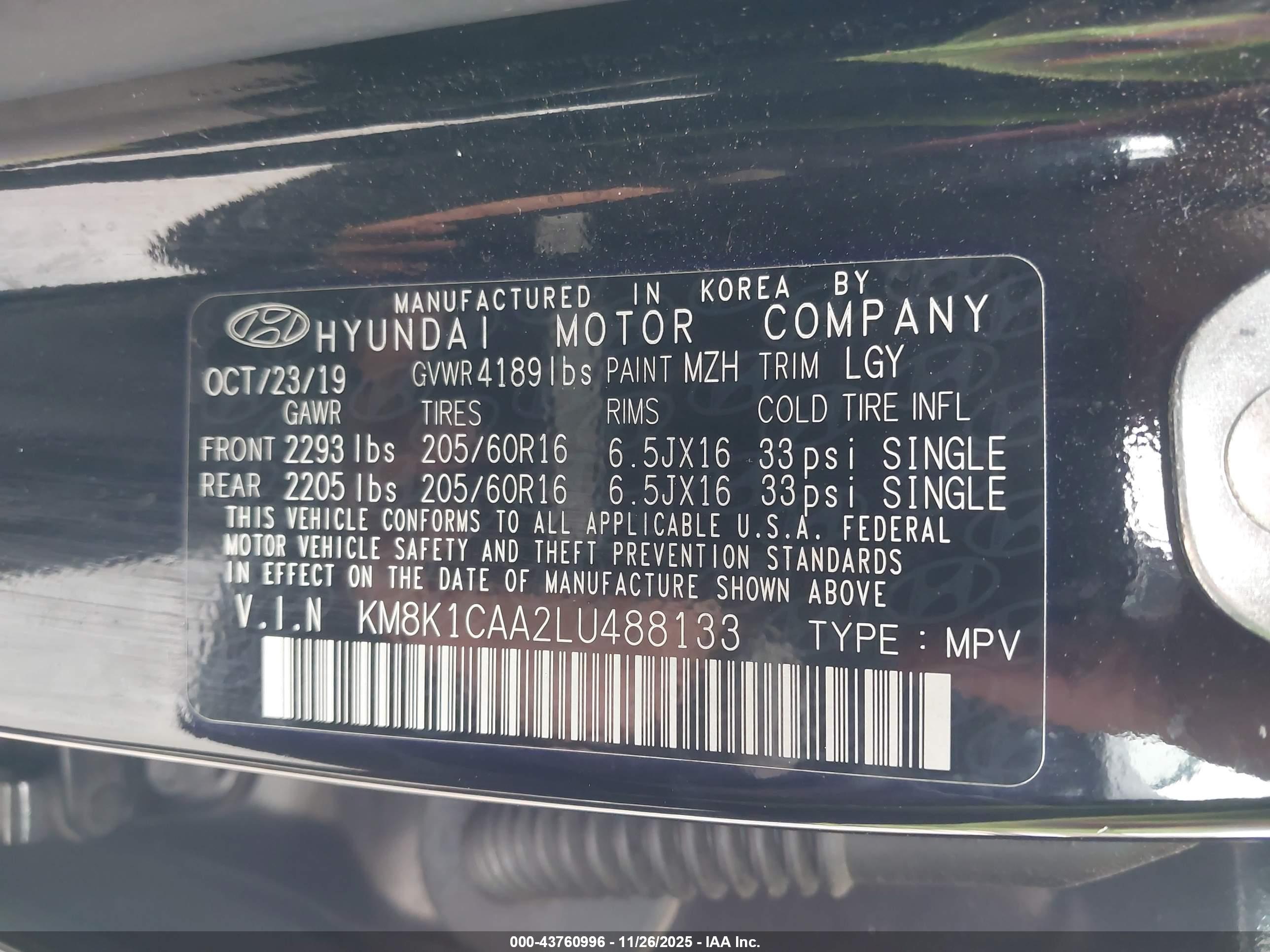 HYUNDAI KONA image 9