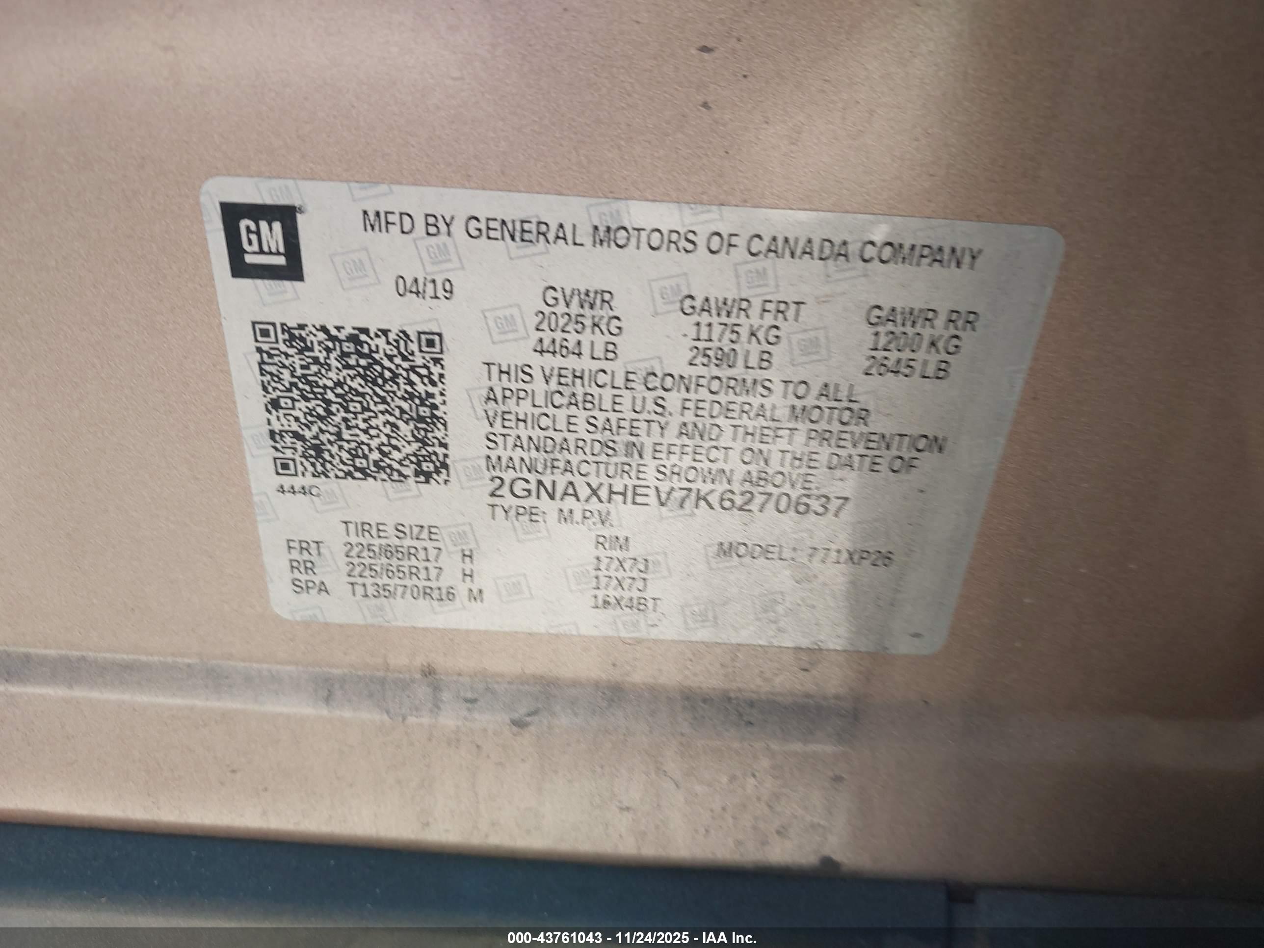 CHEVROLET EQUINOX image 9