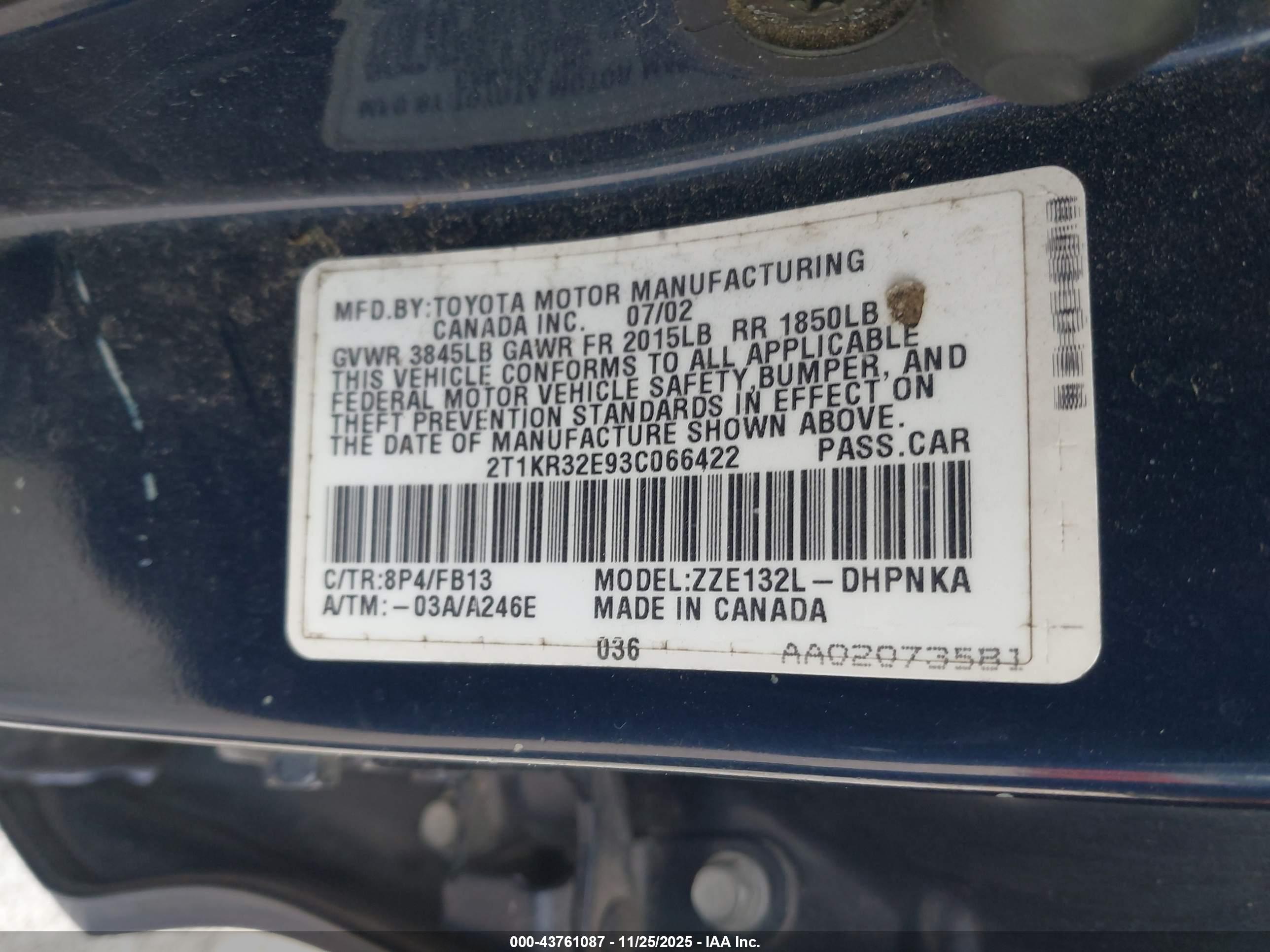 TOYOTA MATRIX image 9