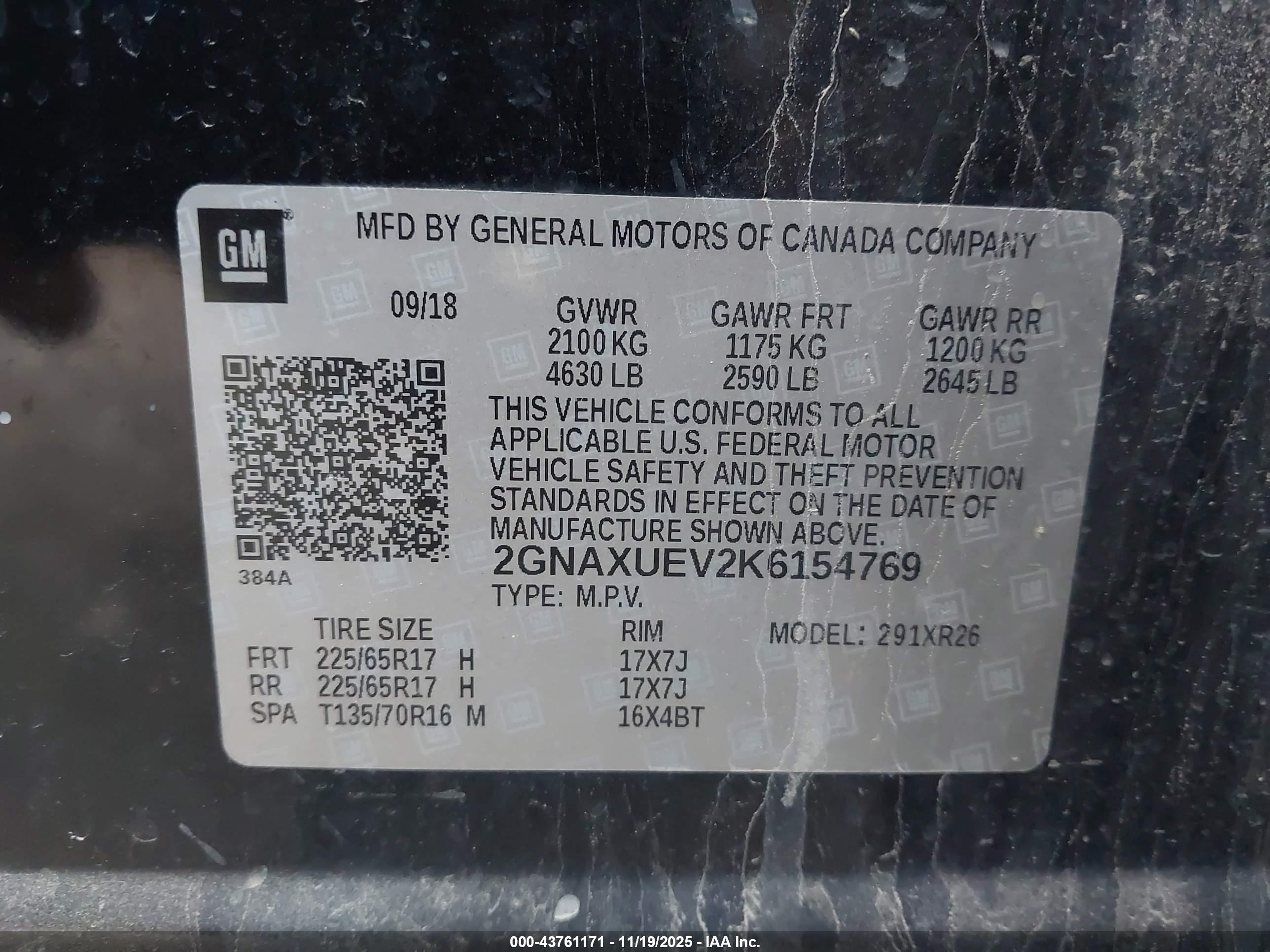 CHEVROLET EQUINOX image 9