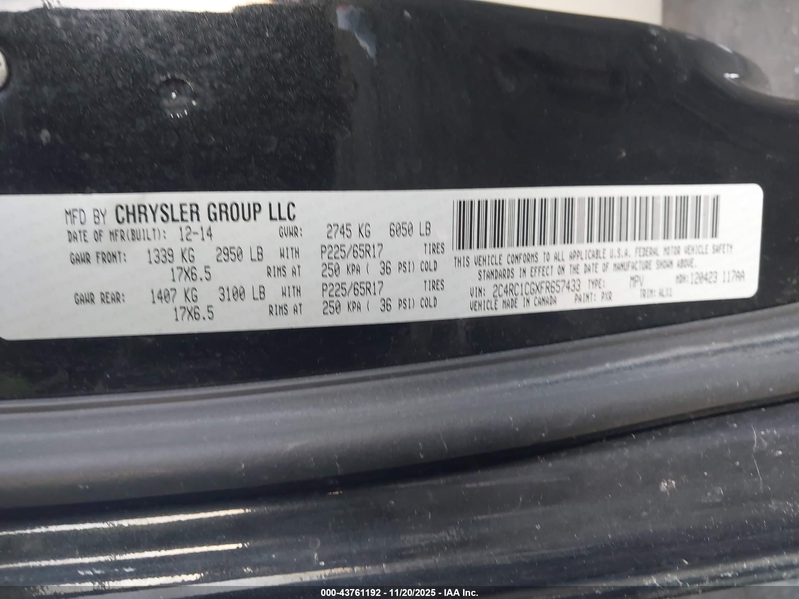 CHRYSLER TOWN image 9