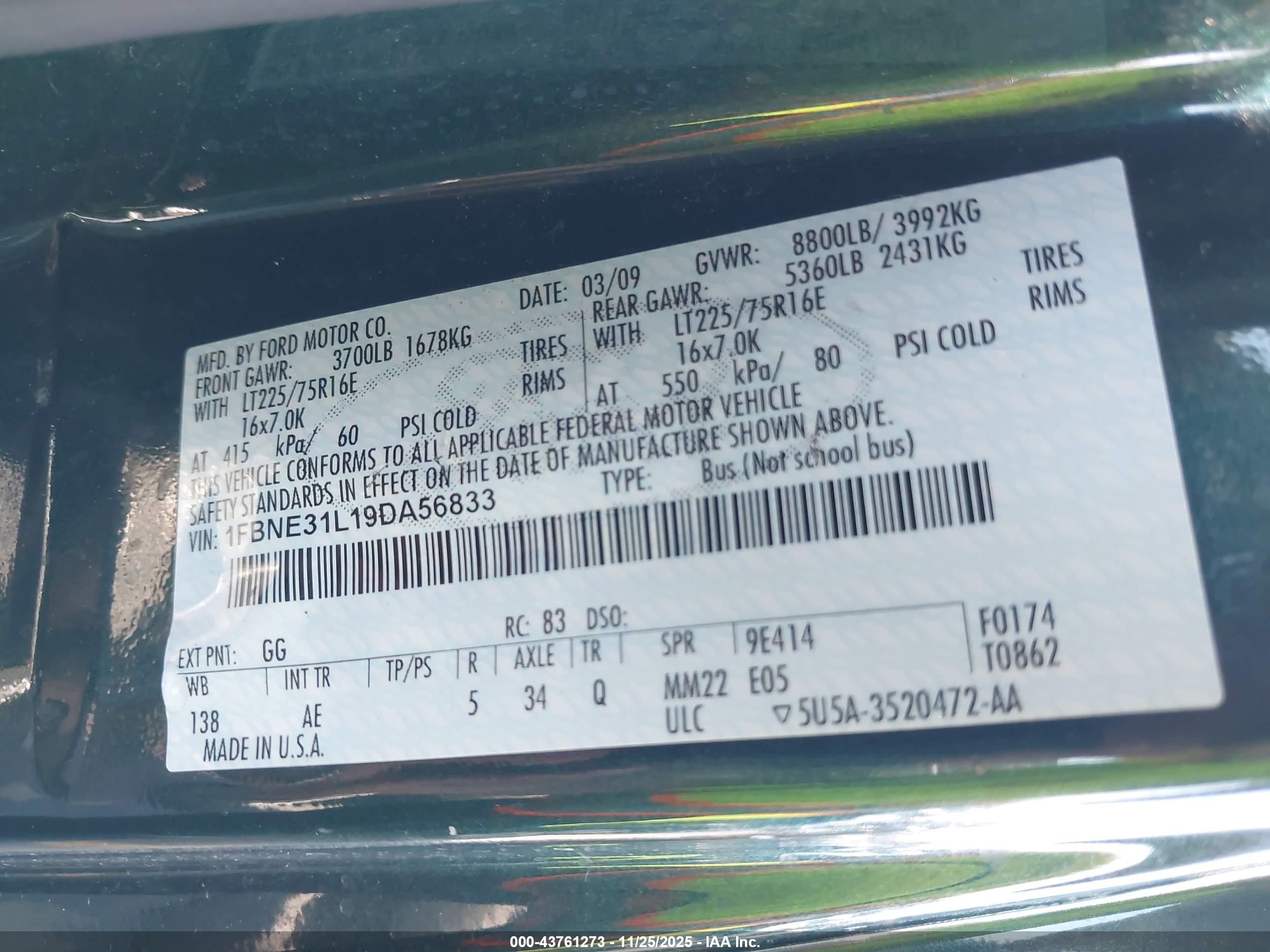 FORD E-350 image 9
