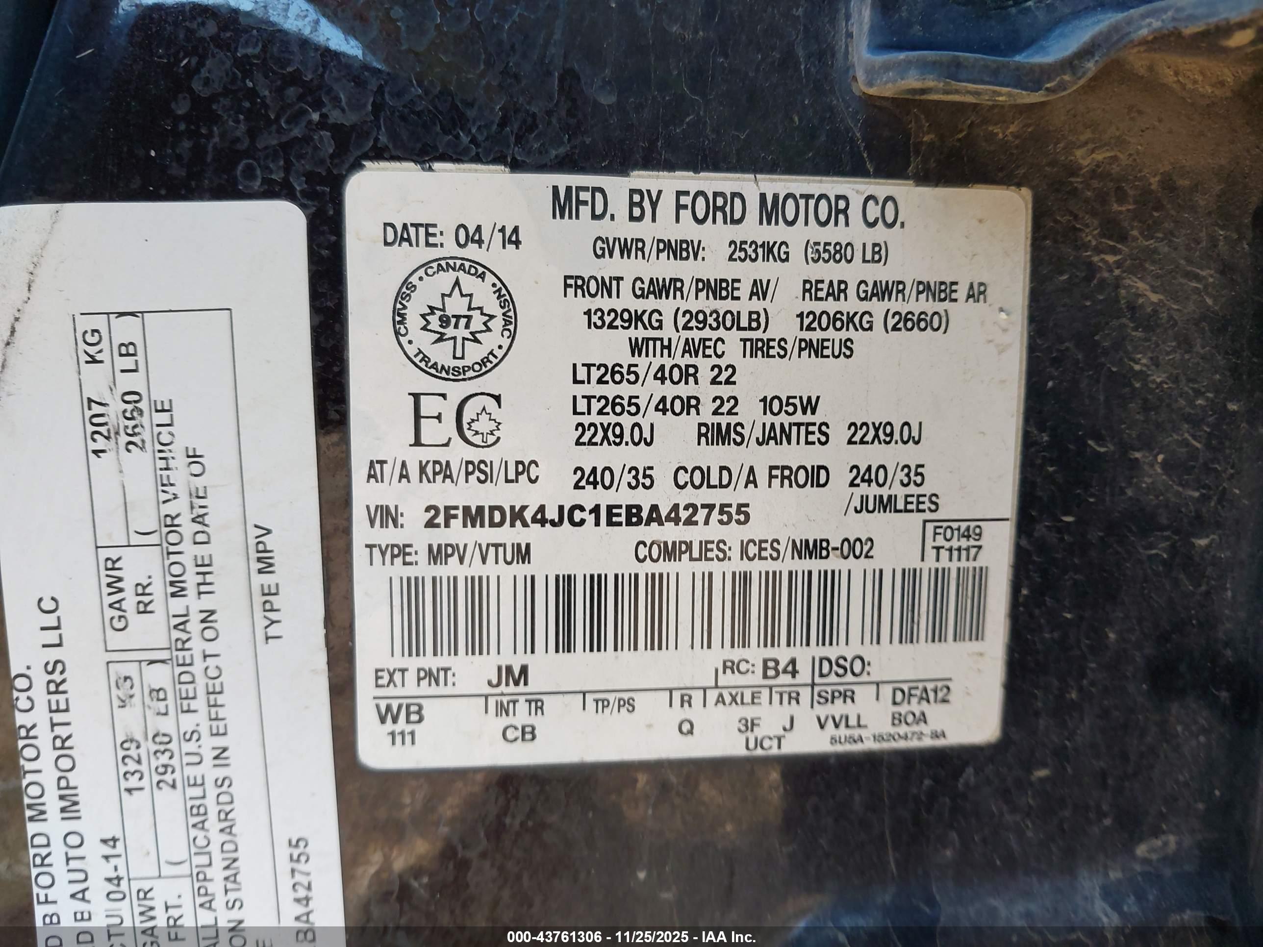 FORD EDGE image 9