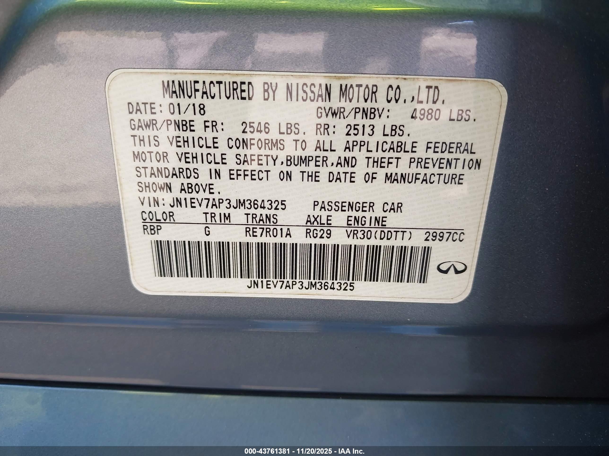 INFINITI Q50 image 9