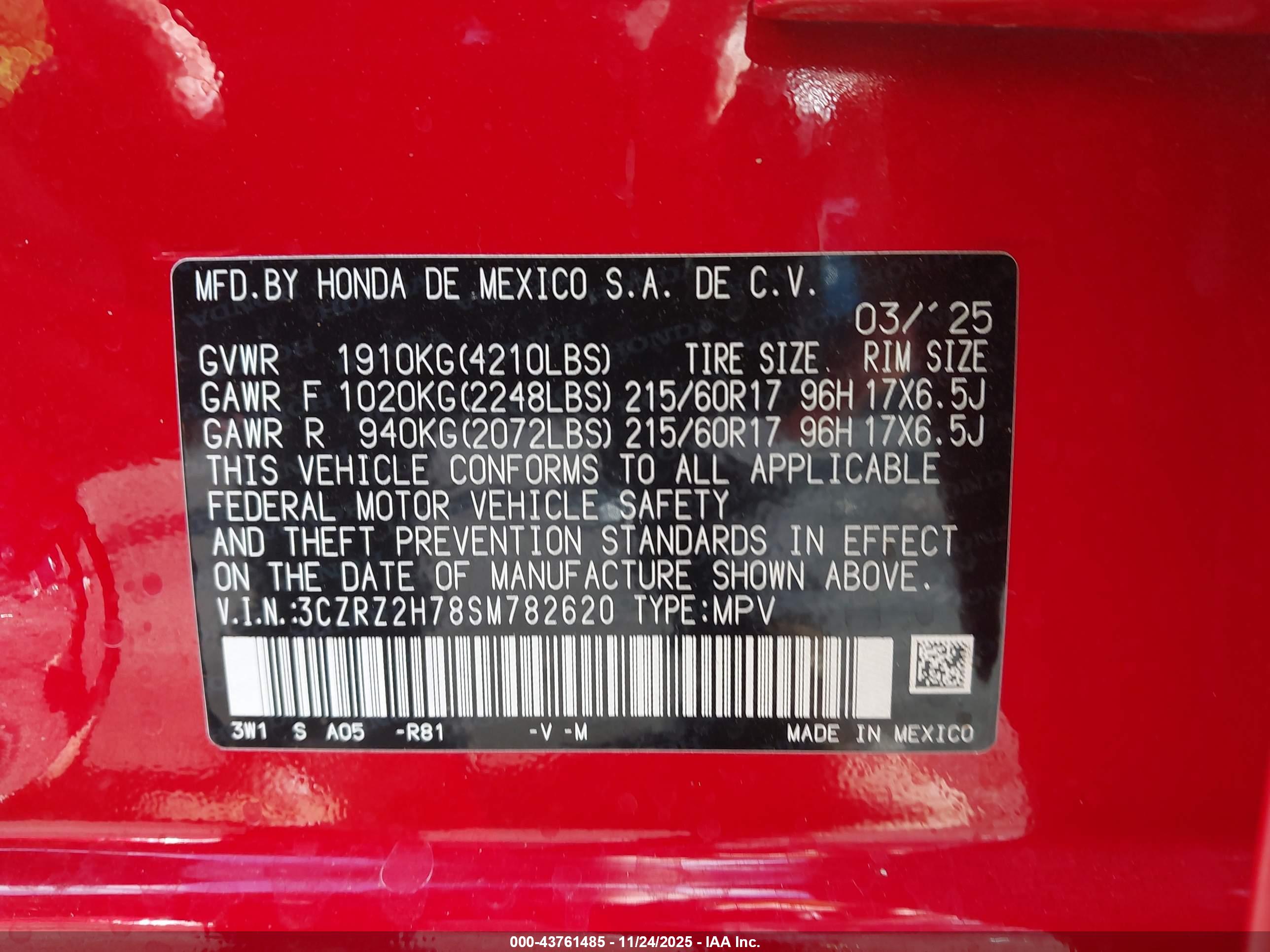 HONDA HR-V image 9