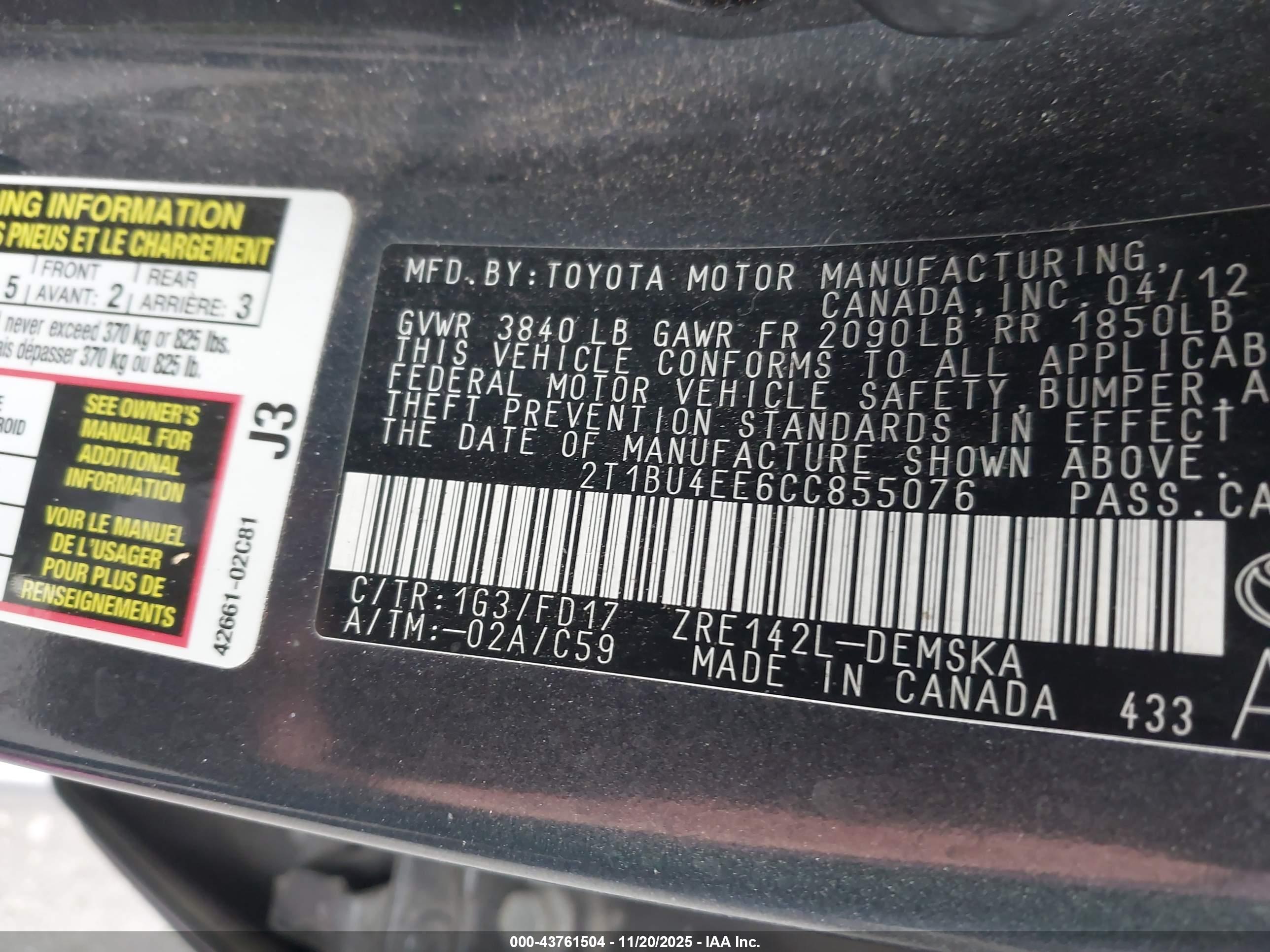 TOYOTA COROLLA image 9