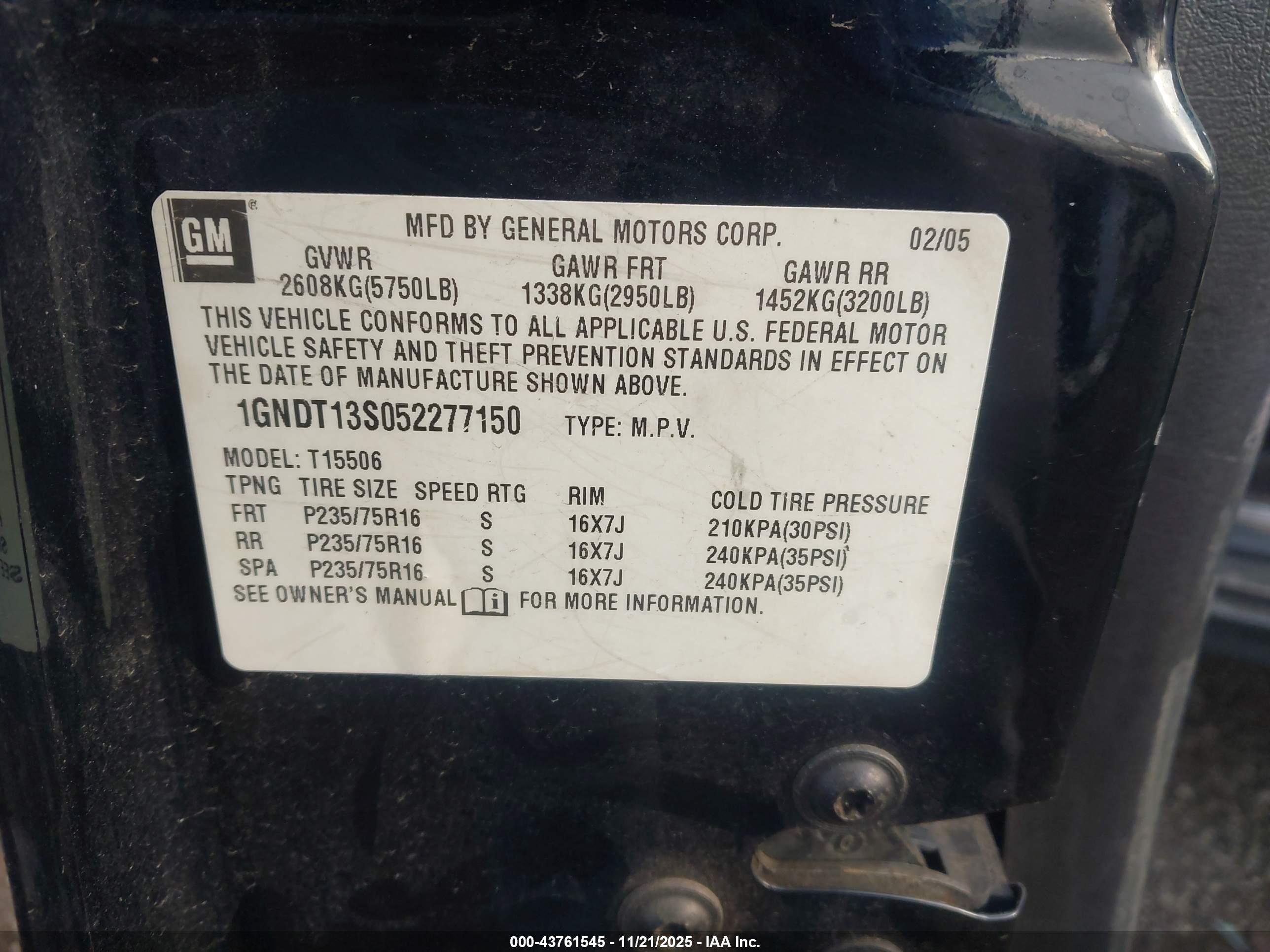 CHEVROLET TRAILBLAZER image 9