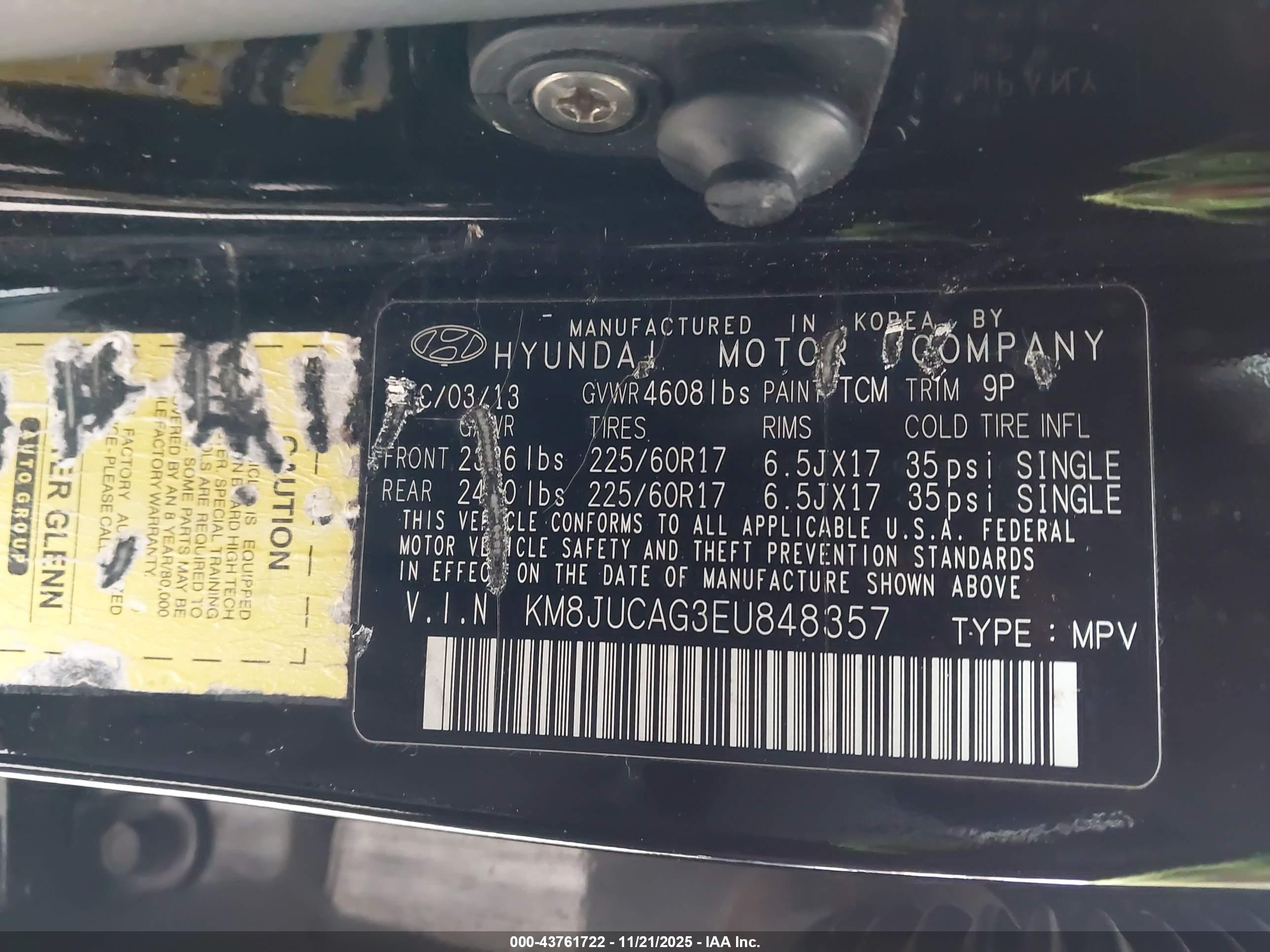 HYUNDAI TUCSON image 9