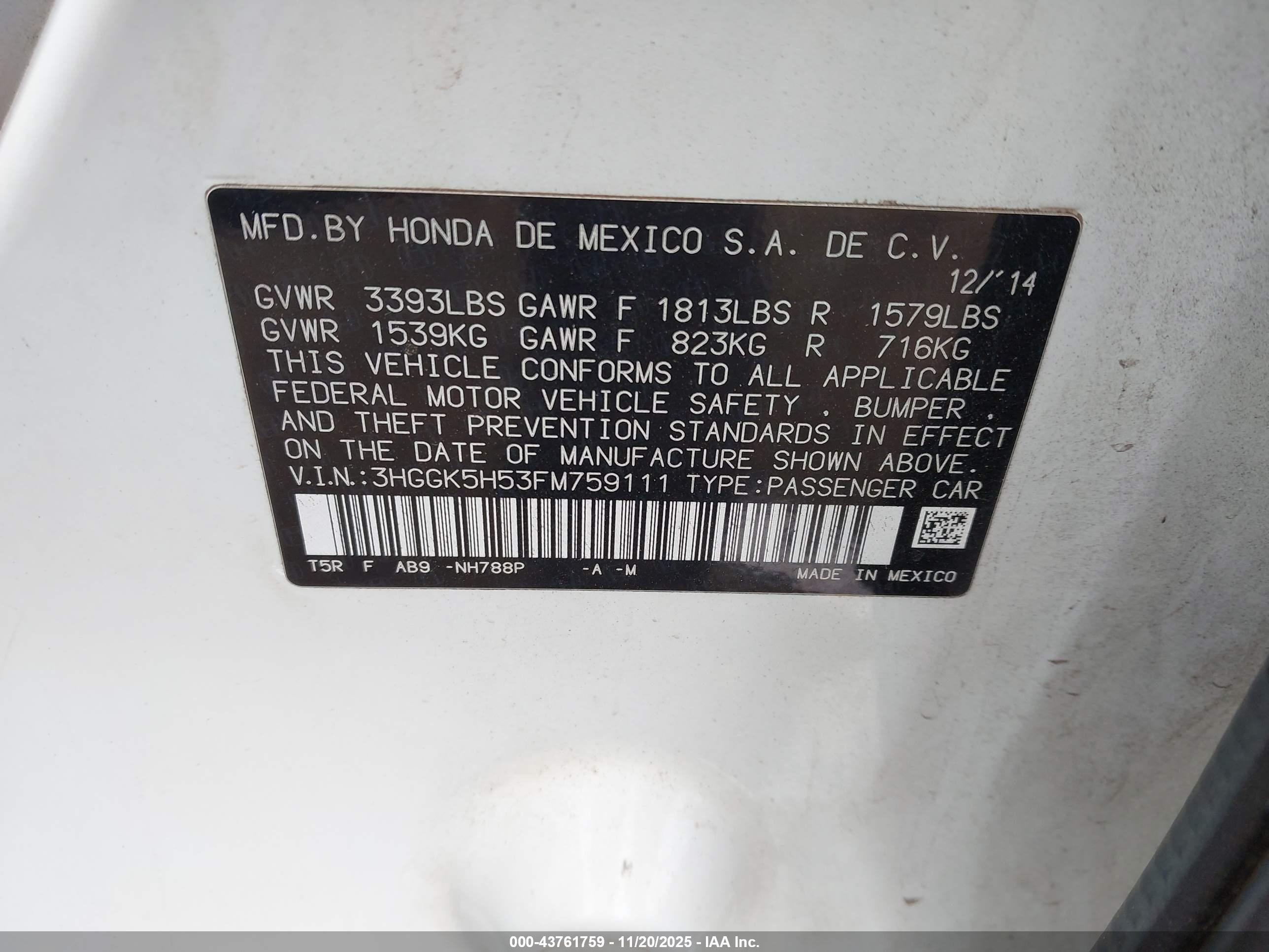 HONDA FIT image 9