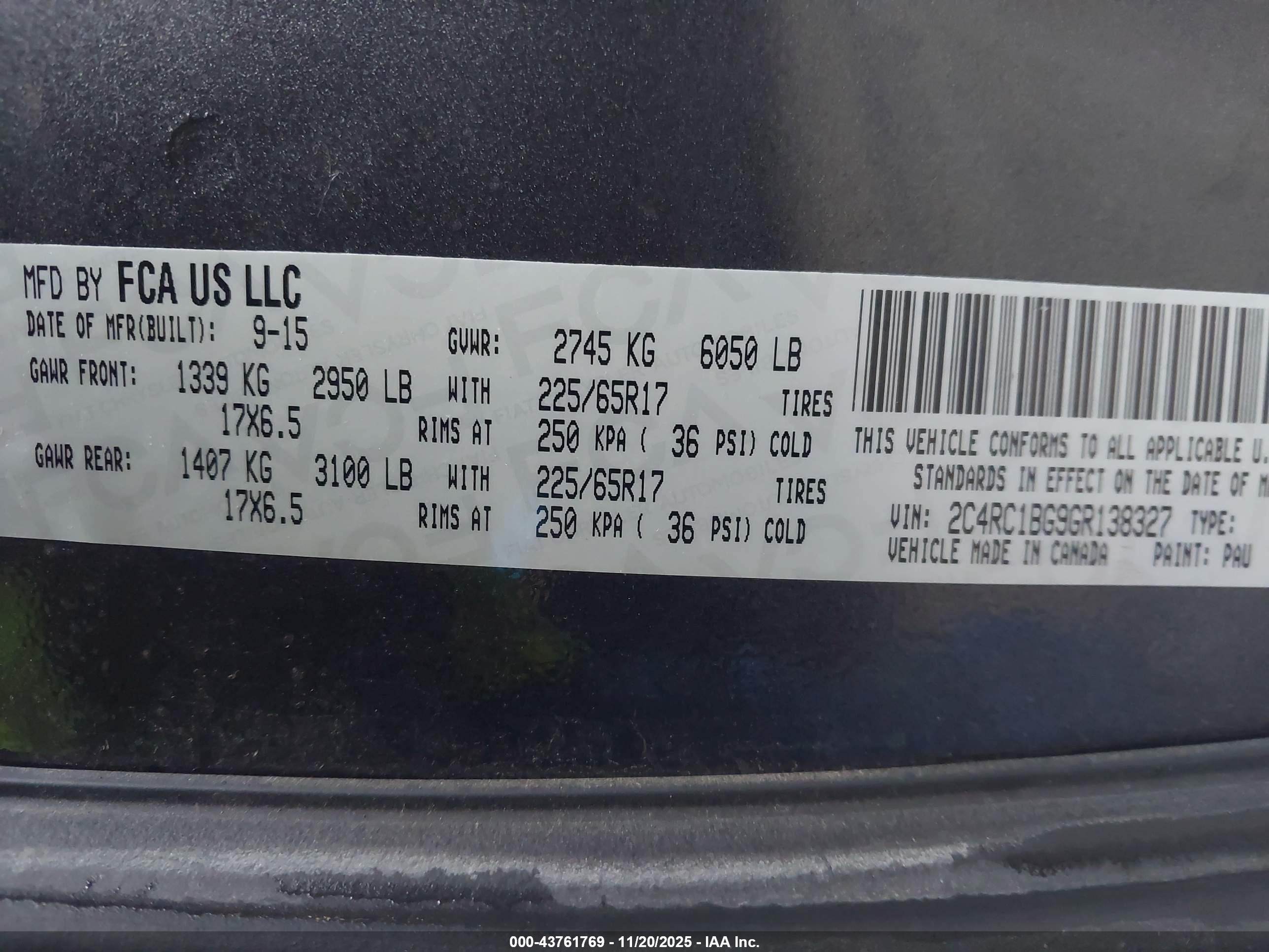 CHRYSLER TOWN image 9