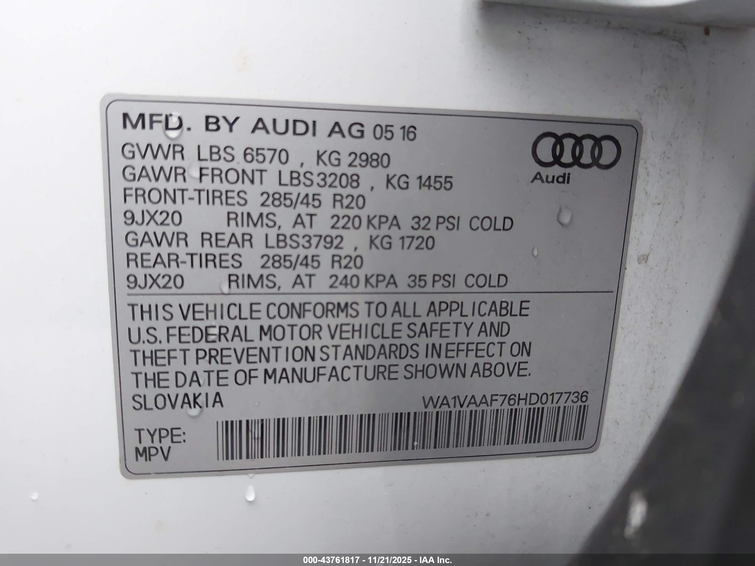 AUDI Q7 image 9