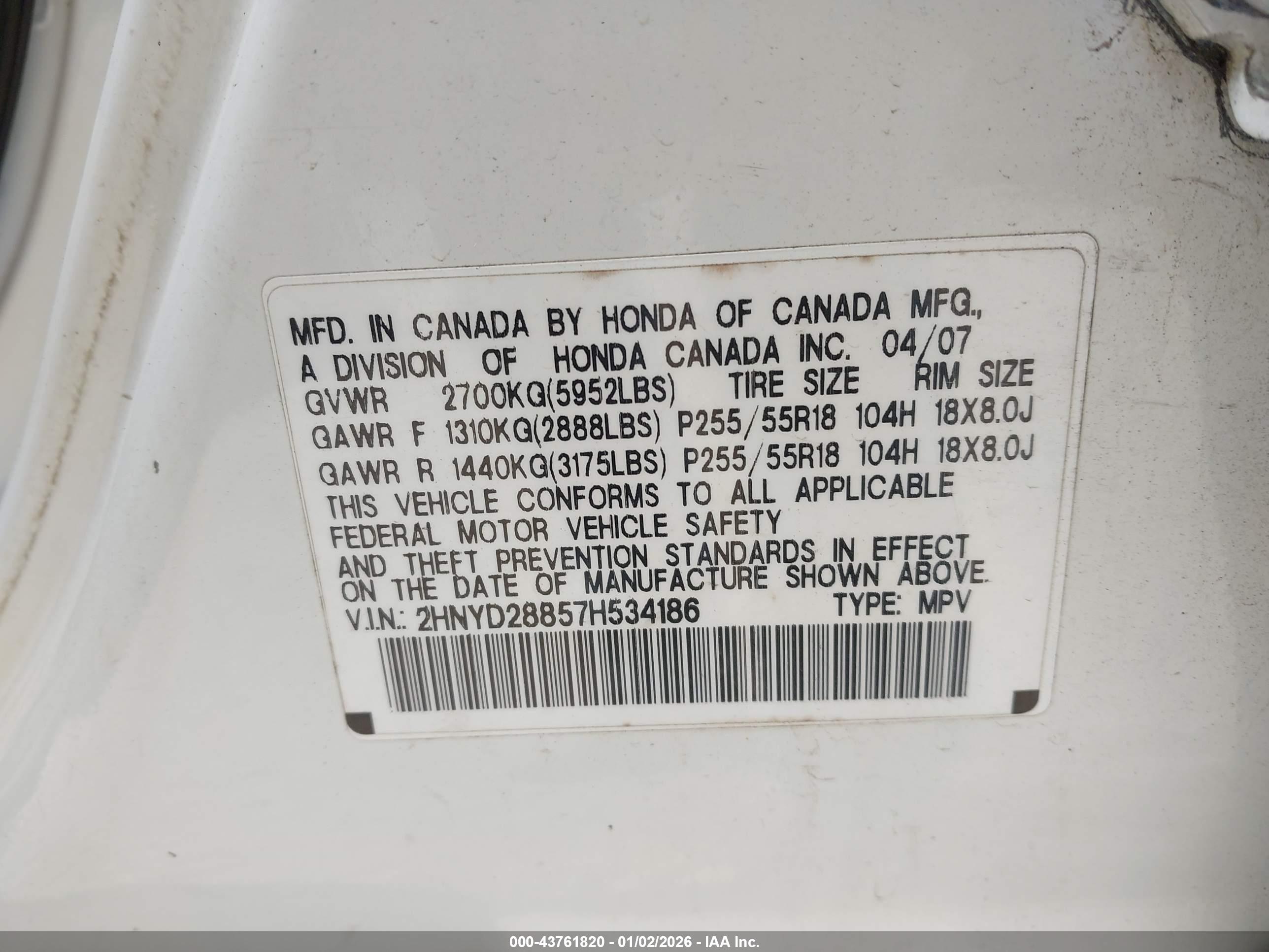 ACURA MDX image 9