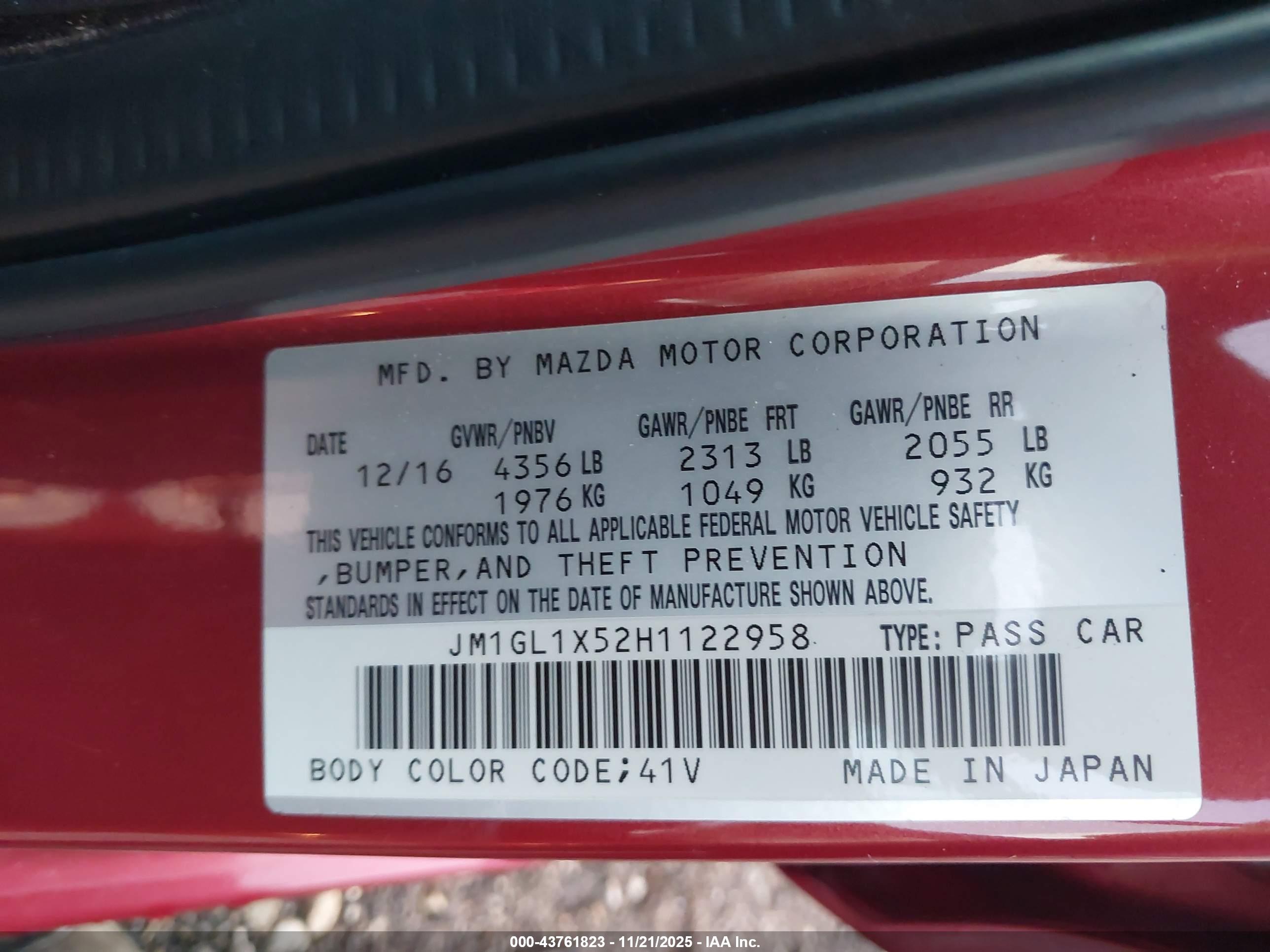 MAZDA MAZDA6 image 9
