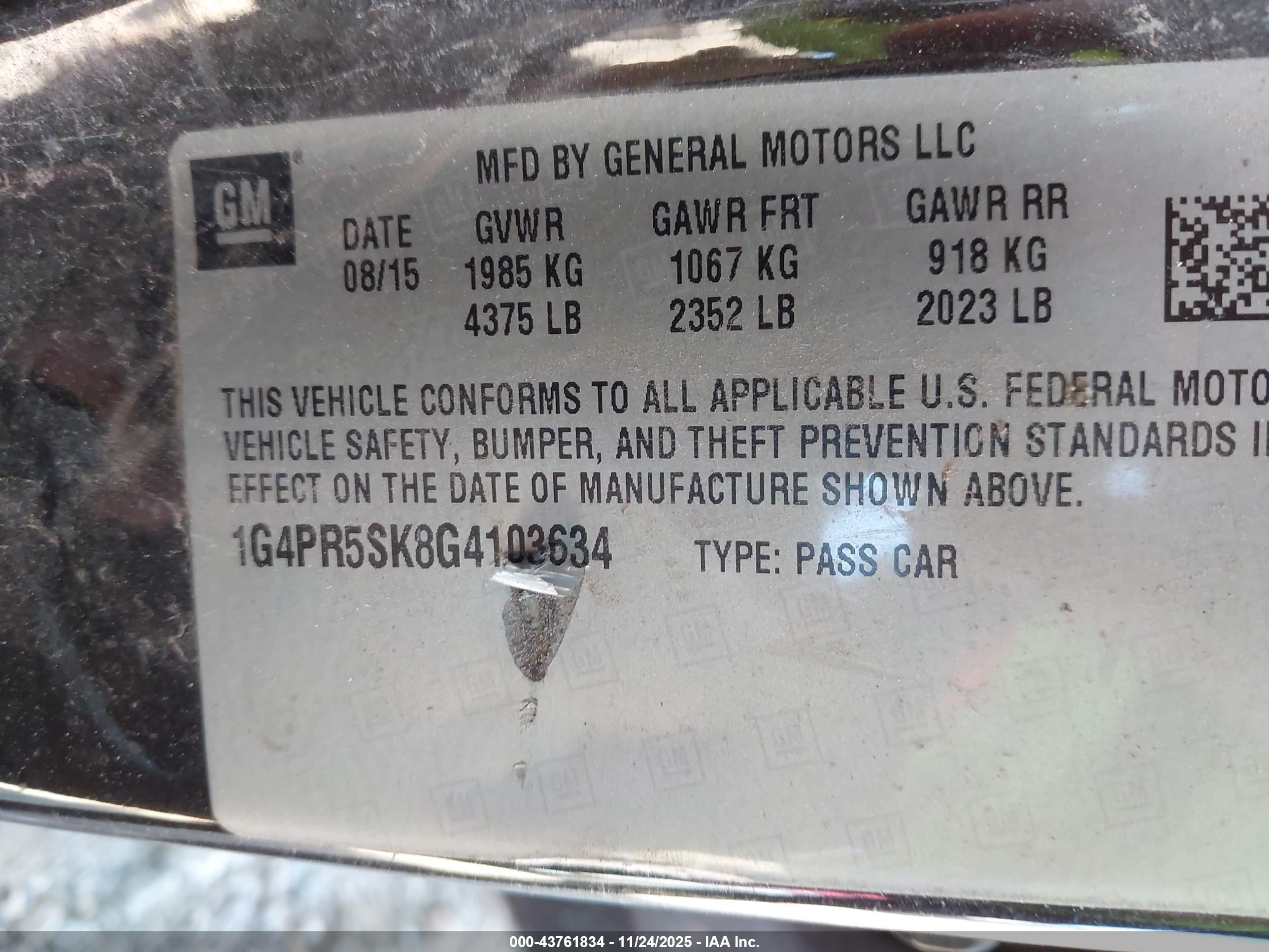 BUICK VERANO image 9