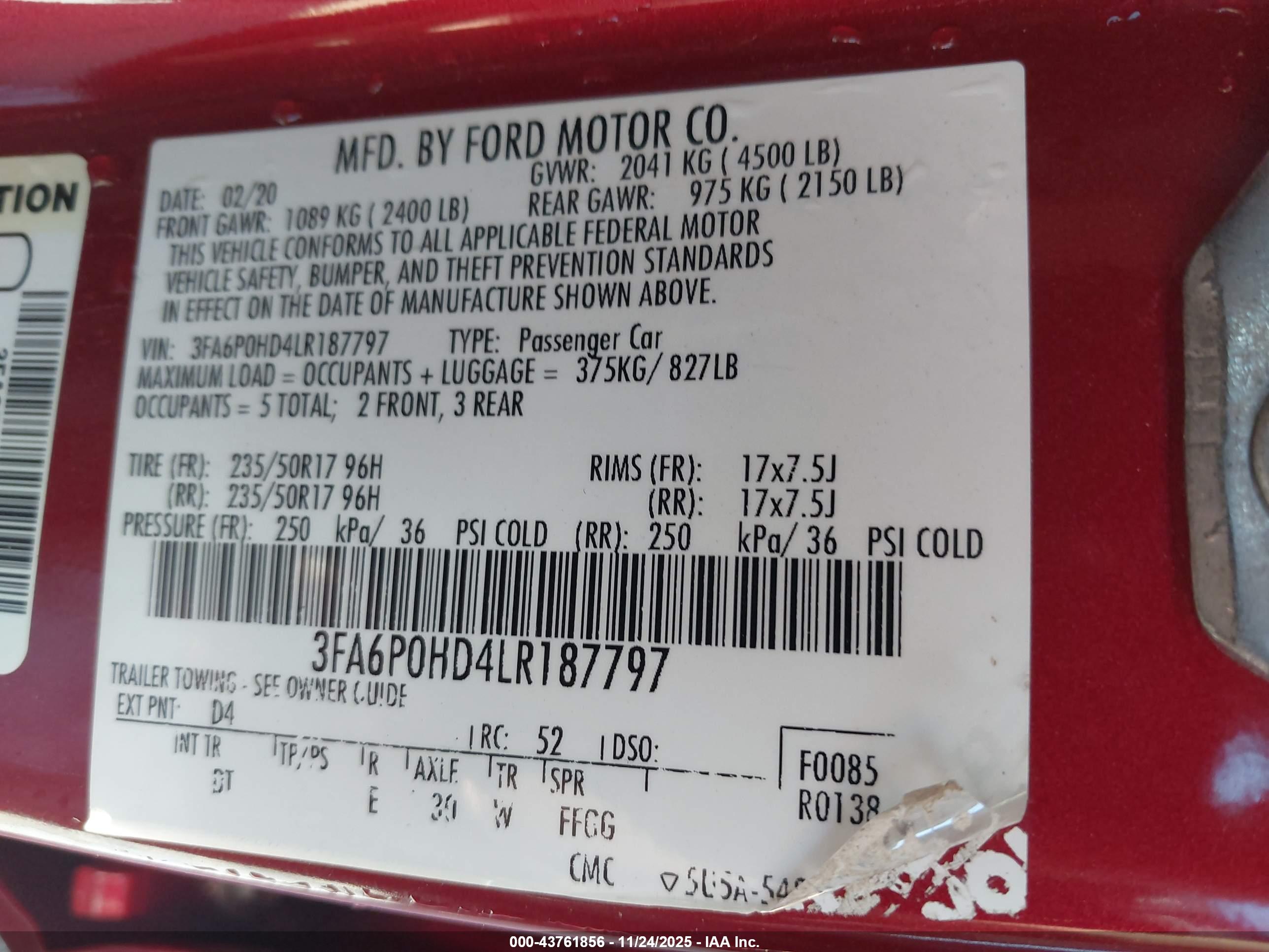 FORD FUSION image 9