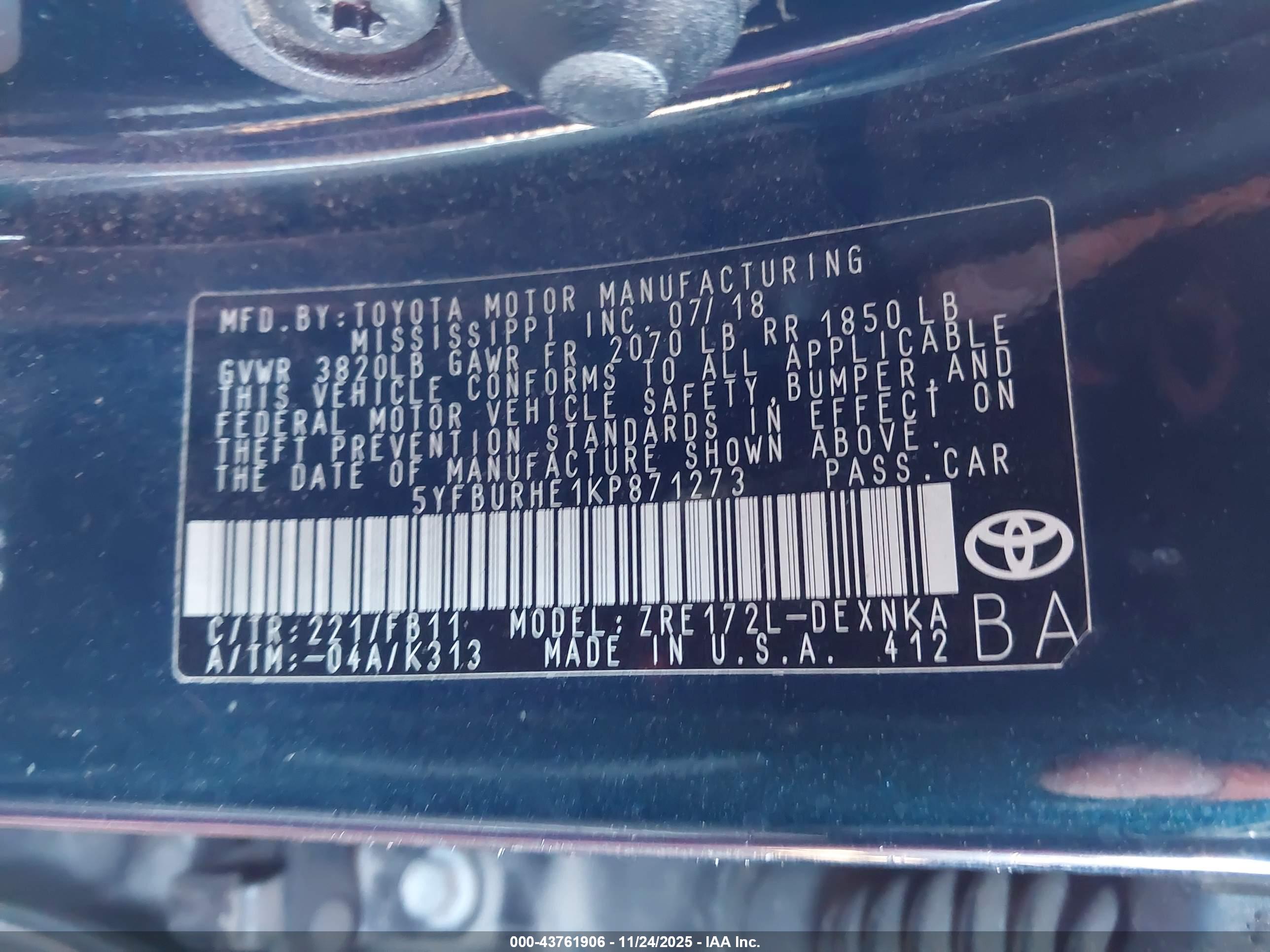 TOYOTA COROLLA image 9