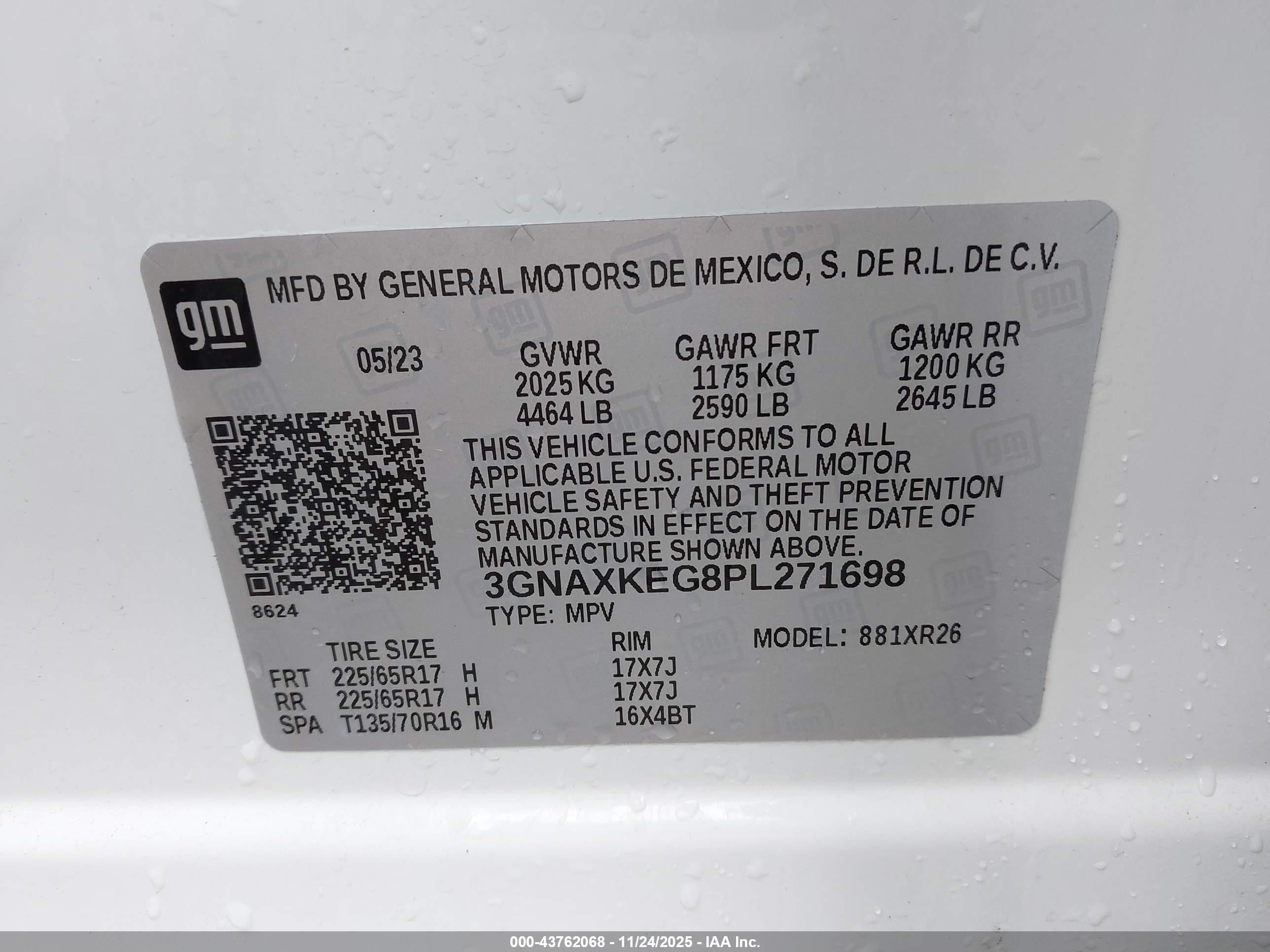CHEVROLET EQUINOX image 9