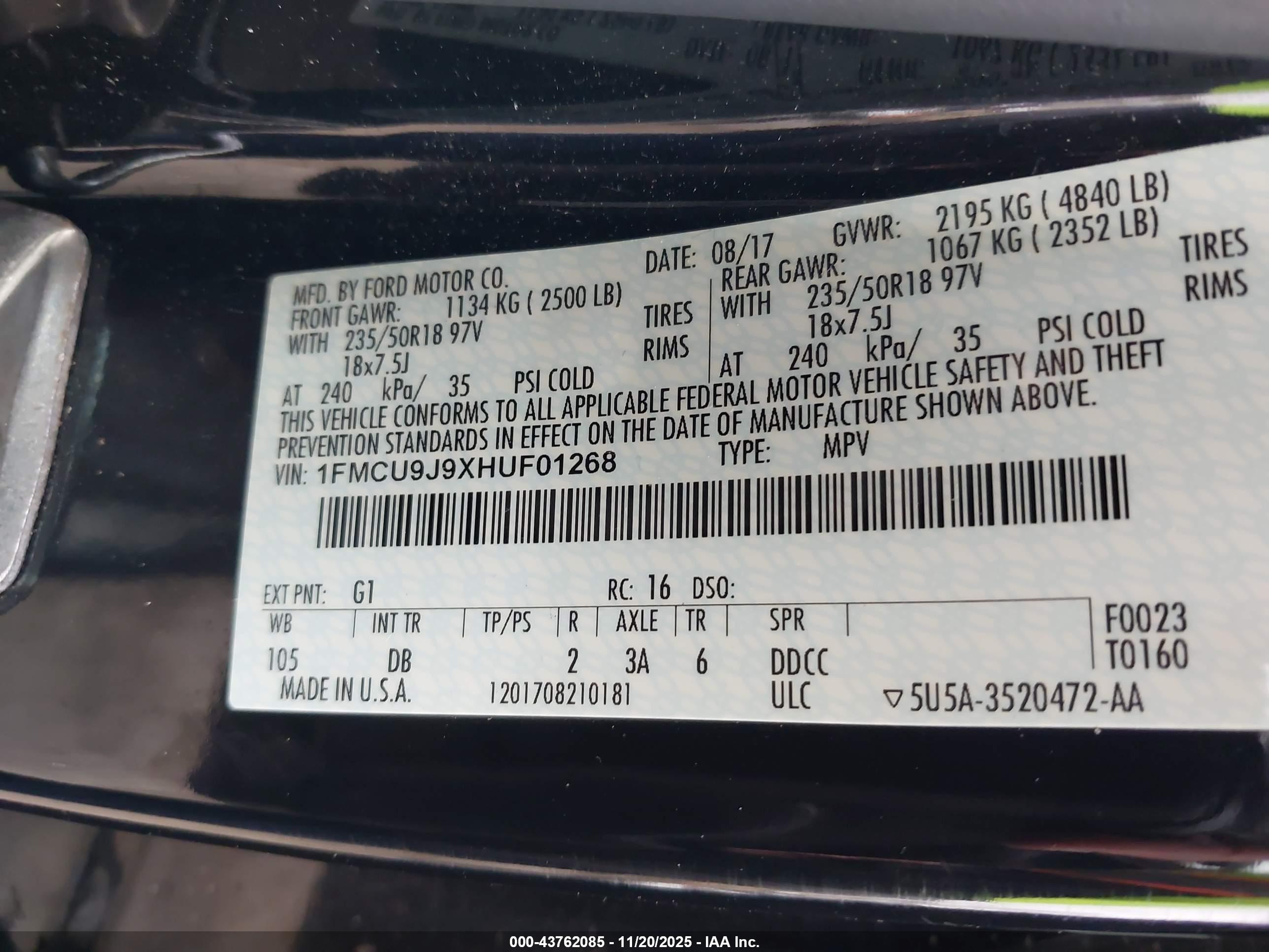 FORD ESCAPE image 9