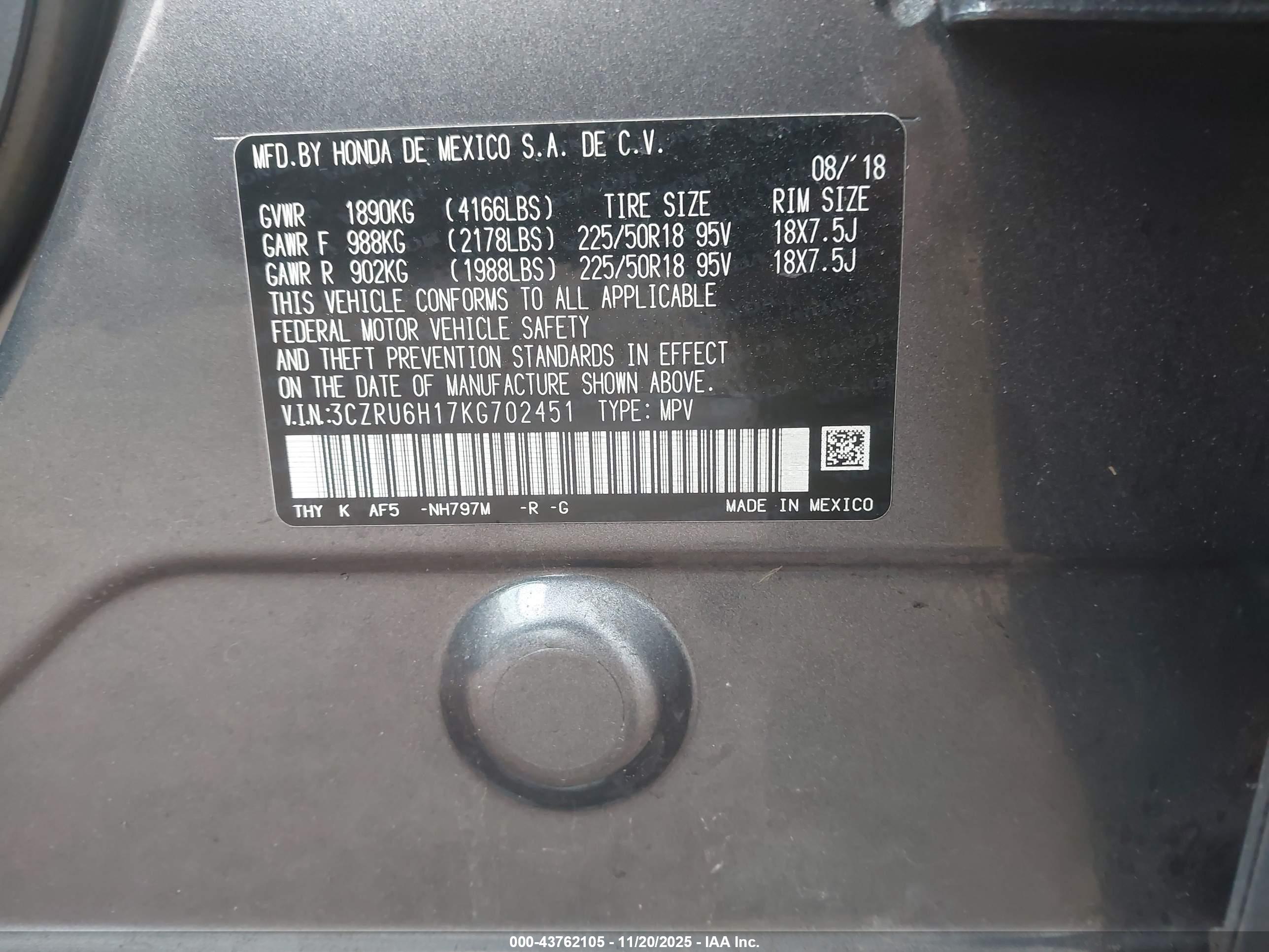 HONDA HR-V image 9