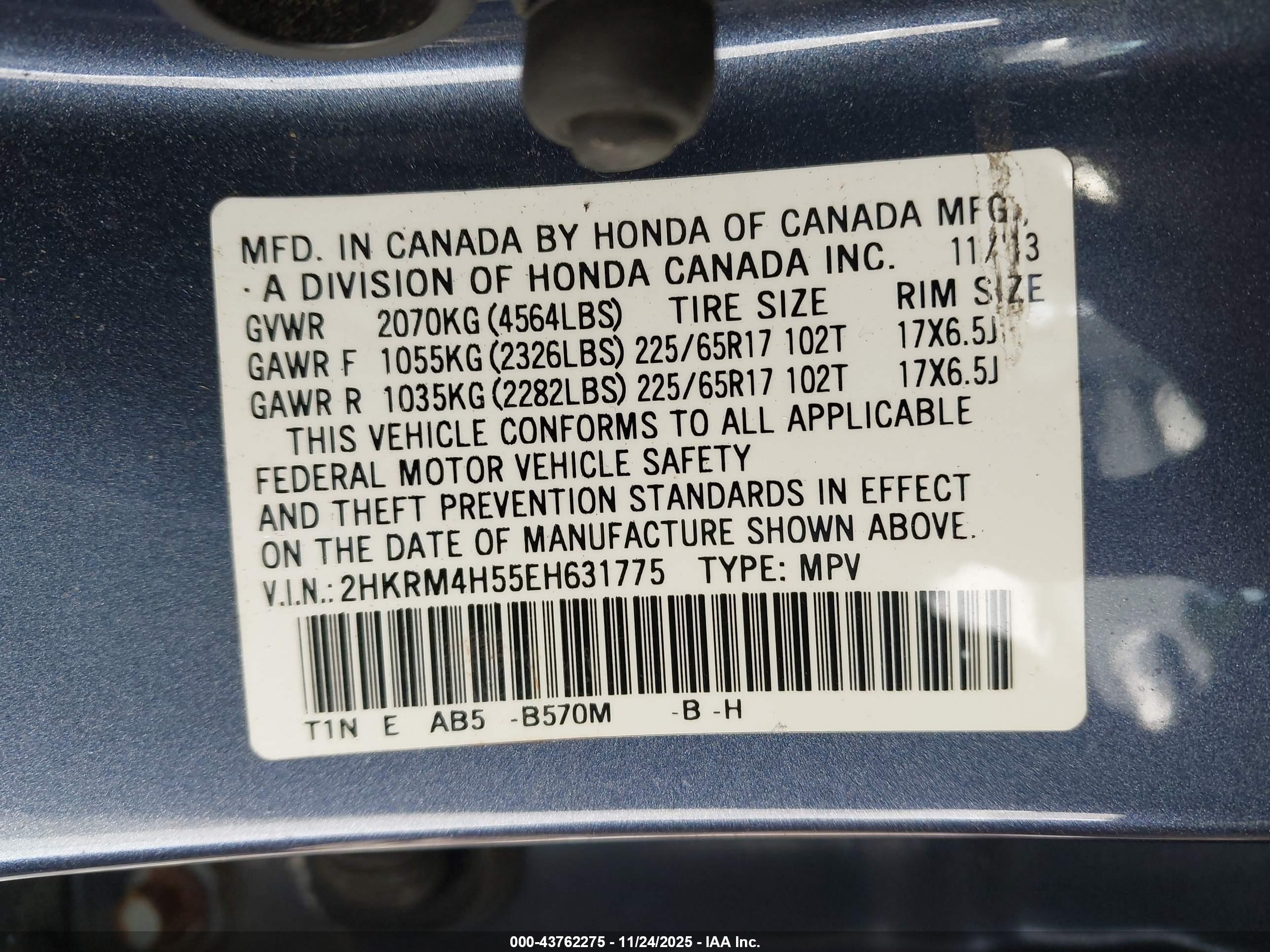 HONDA CR-V image 9