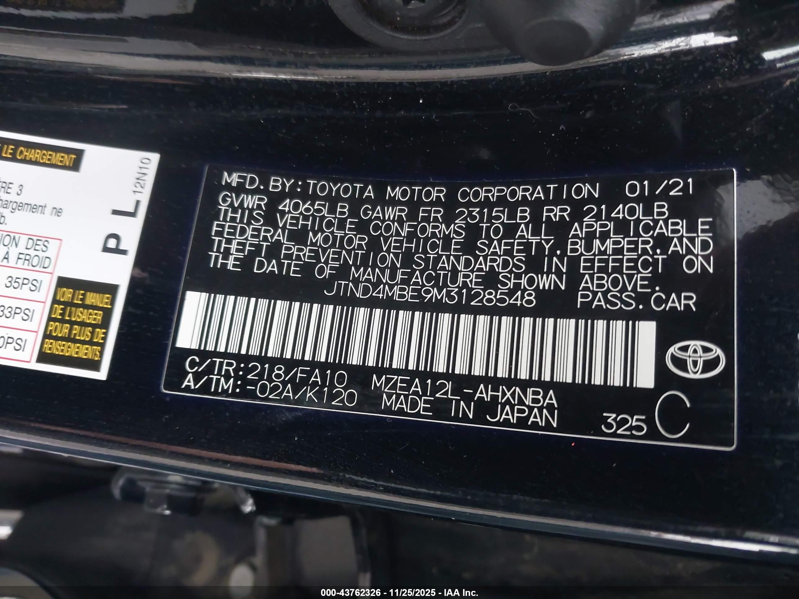 TOYOTA COROLLA image 9