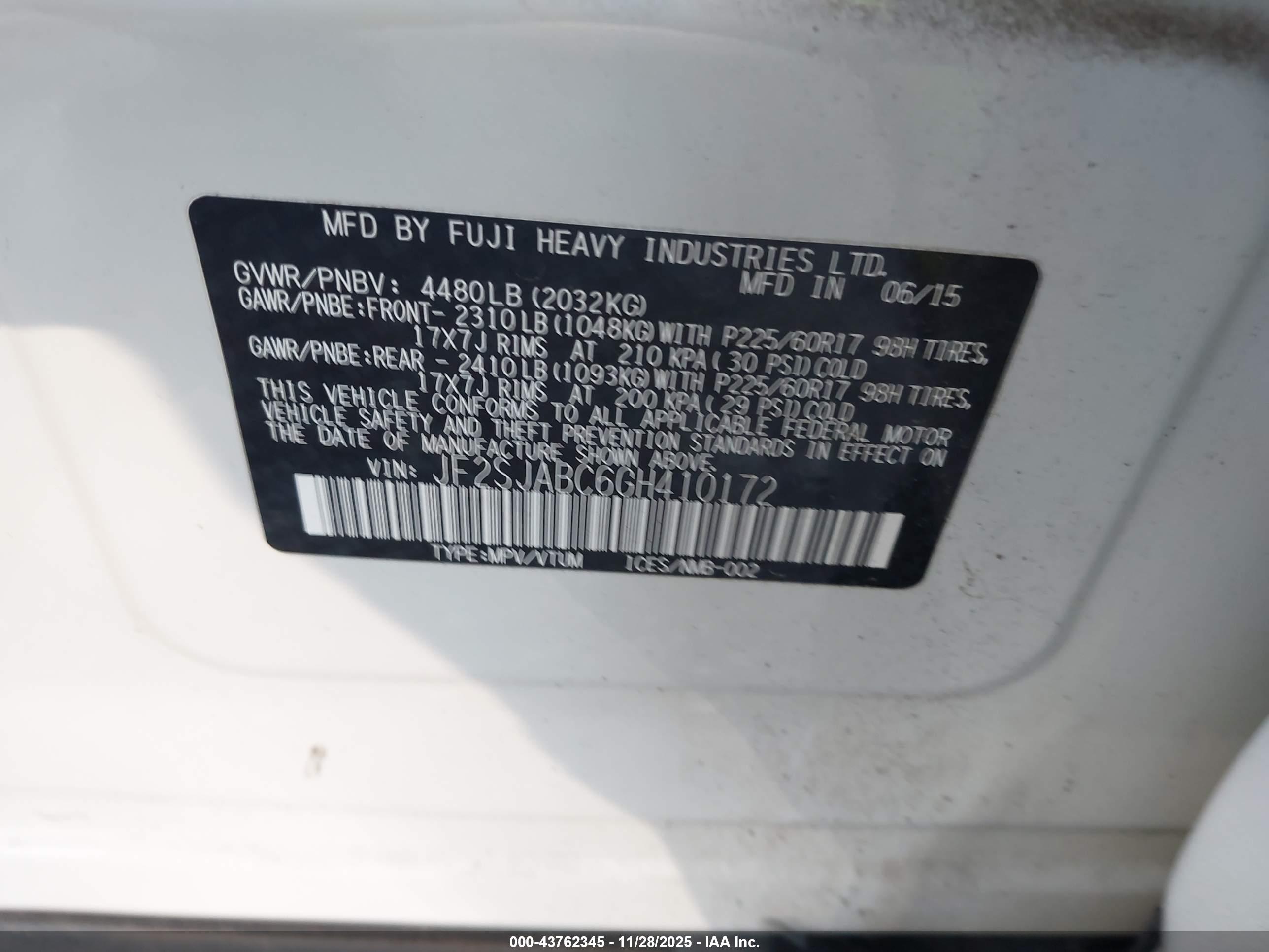 SUBARU FORESTER image 9