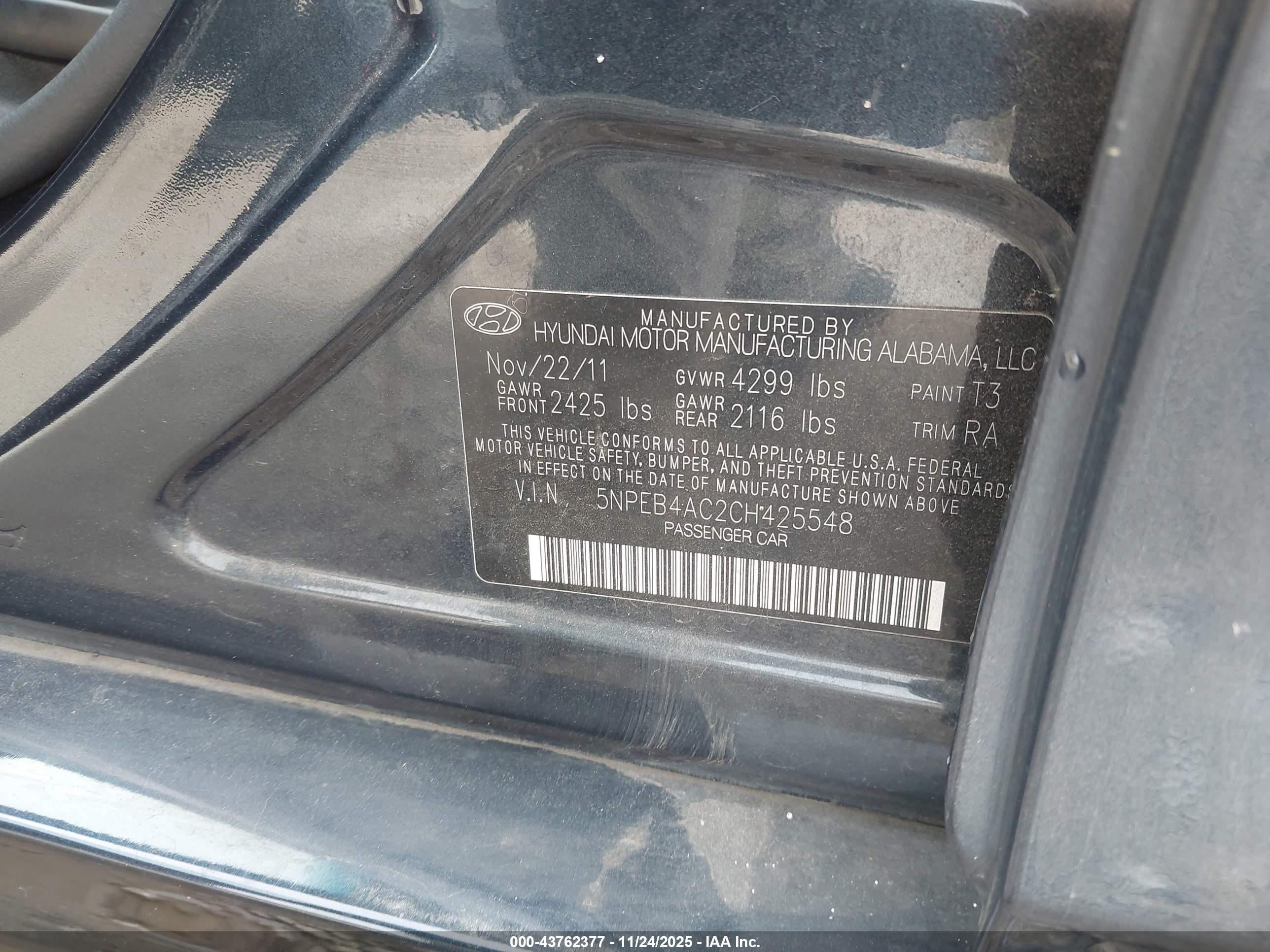 HYUNDAI SONATA image 9