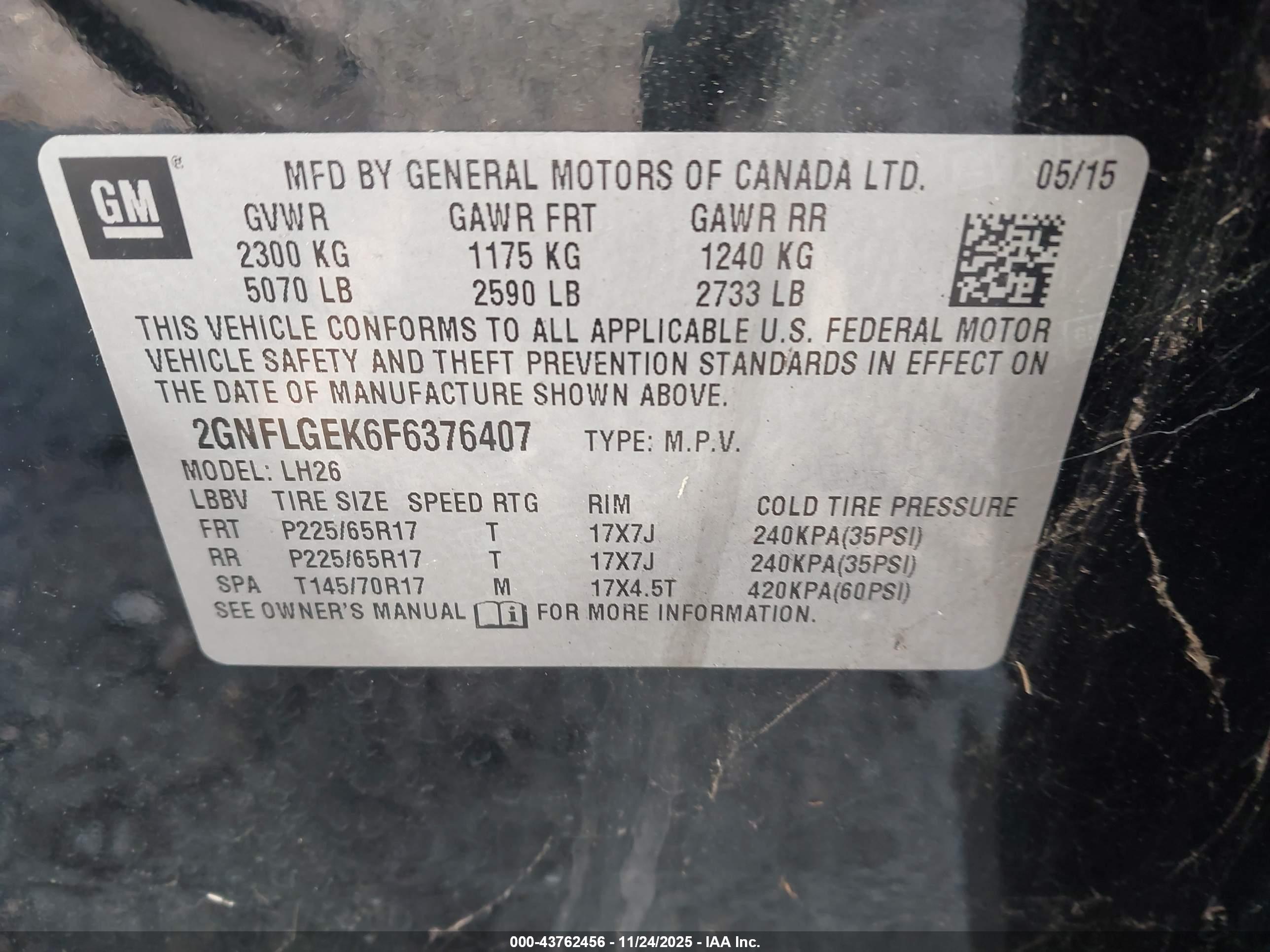 CHEVROLET EQUINOX image 9