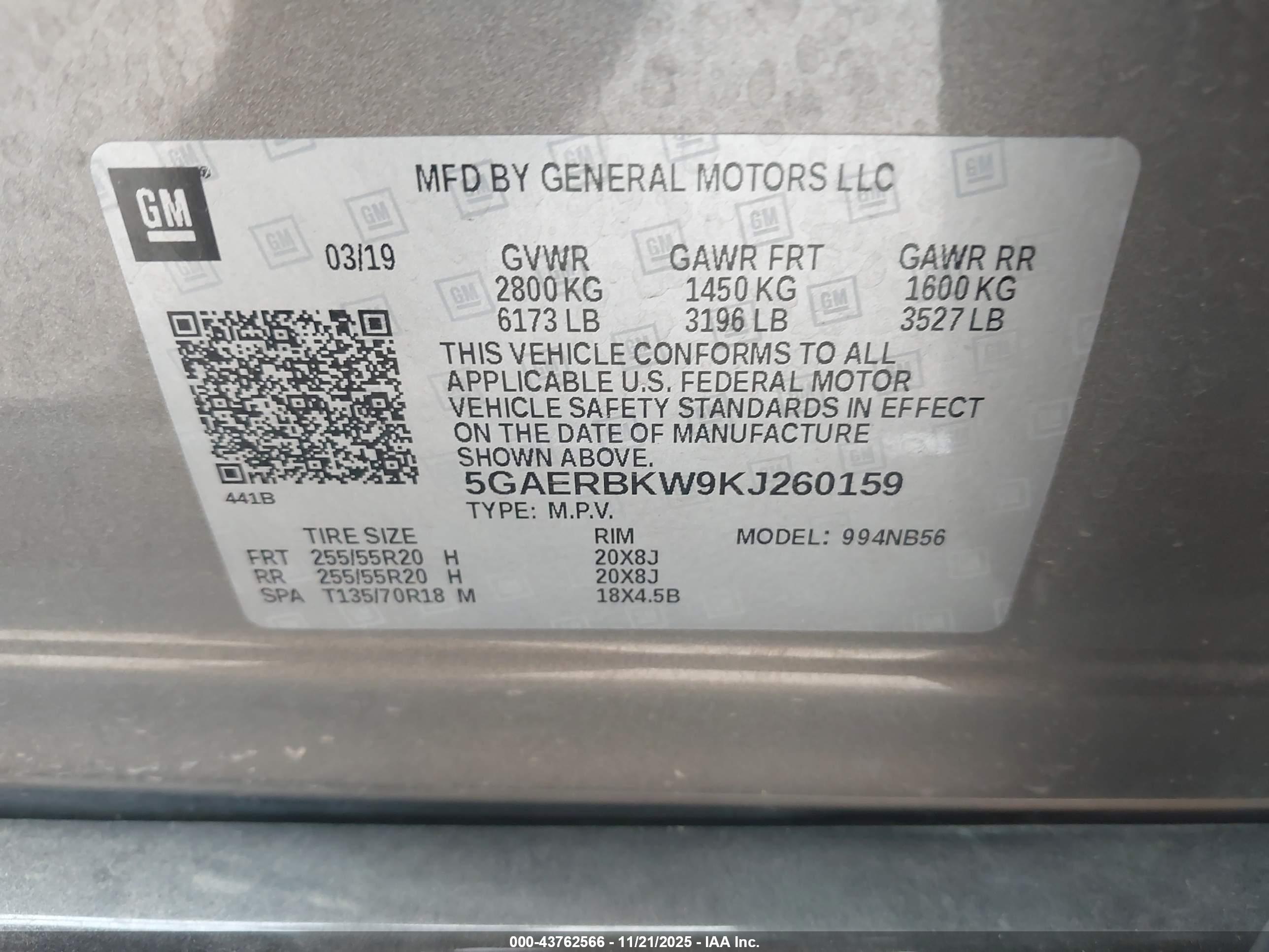 BUICK ENCLAVE image 9