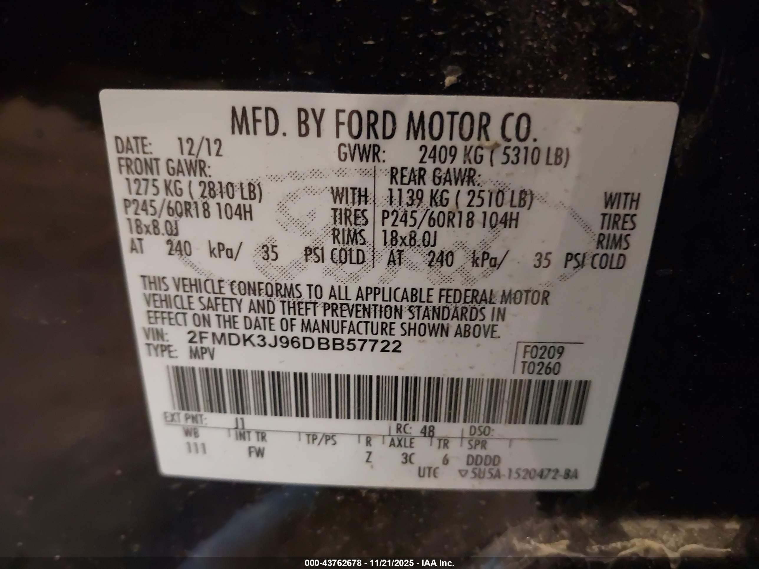 FORD EDGE image 9