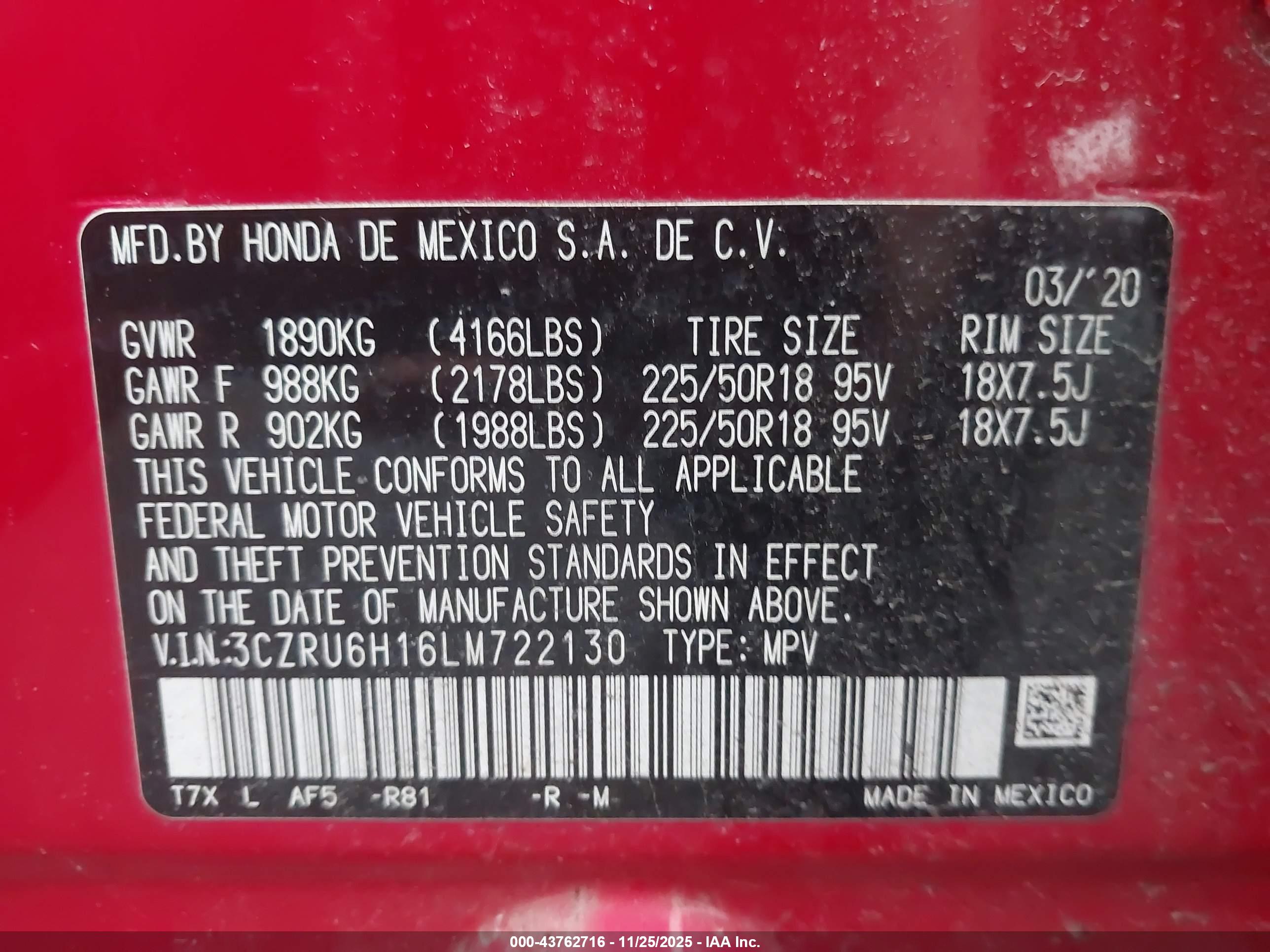 HONDA HR-V image 9