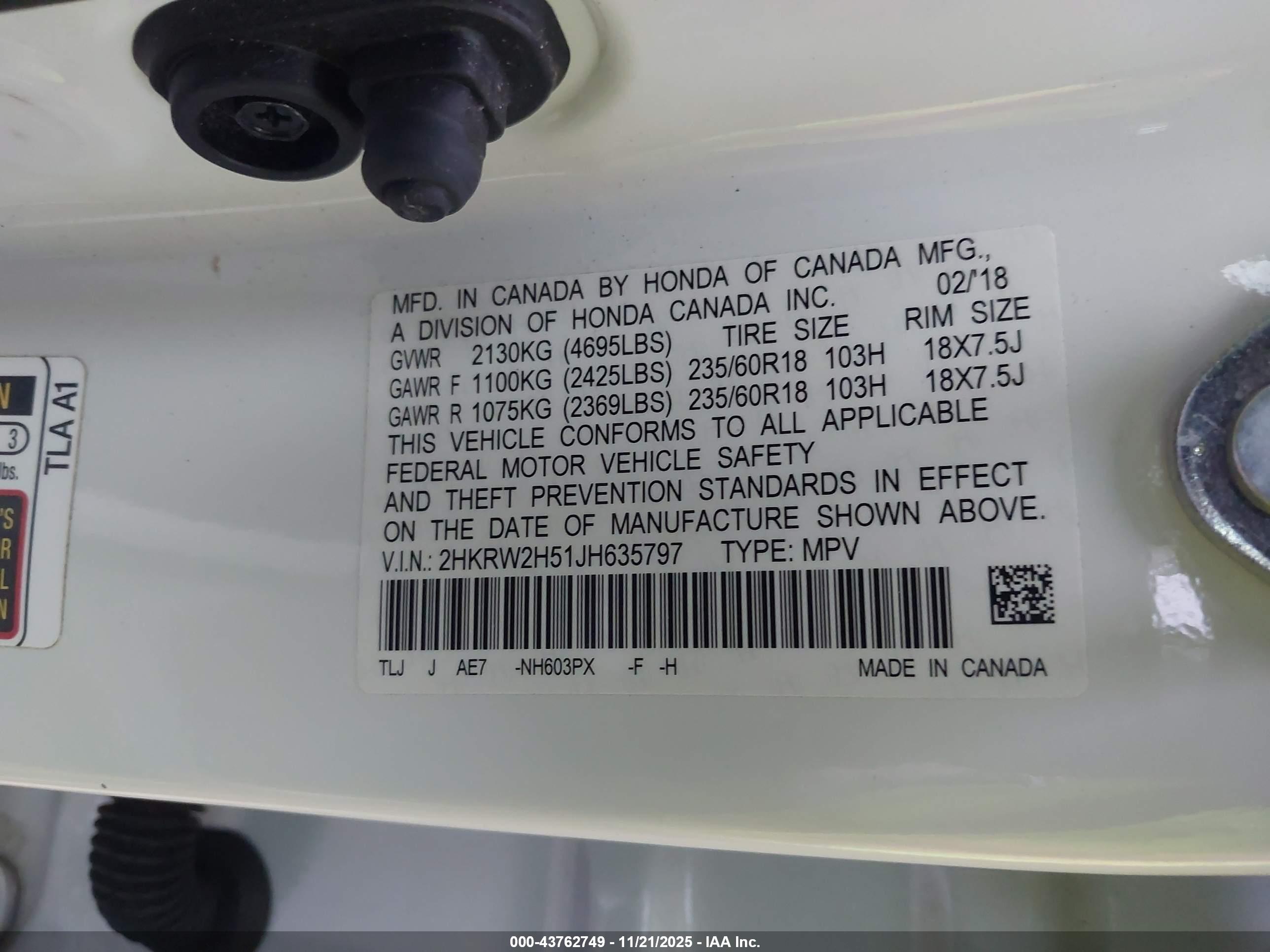 HONDA CR-V image 9