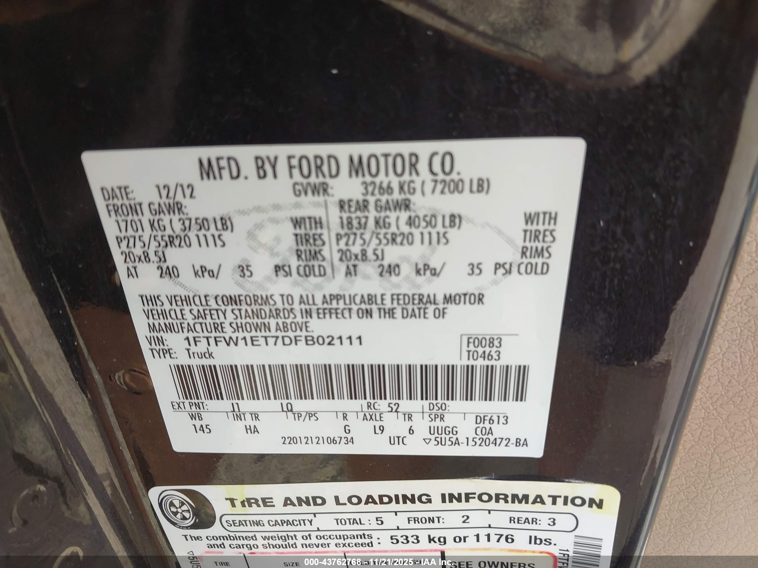 FORD F-150 image 9
