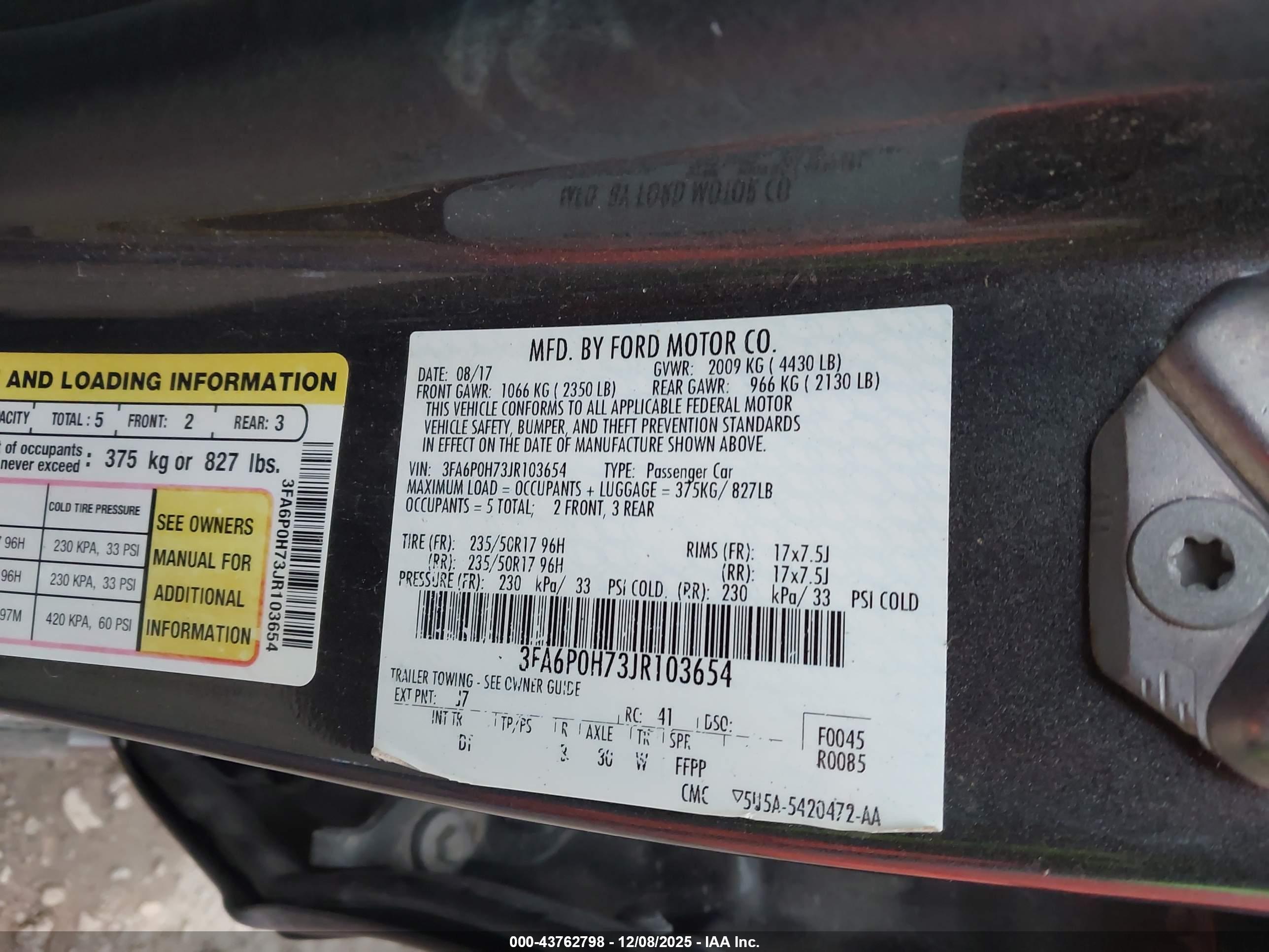 FORD FUSION image 9