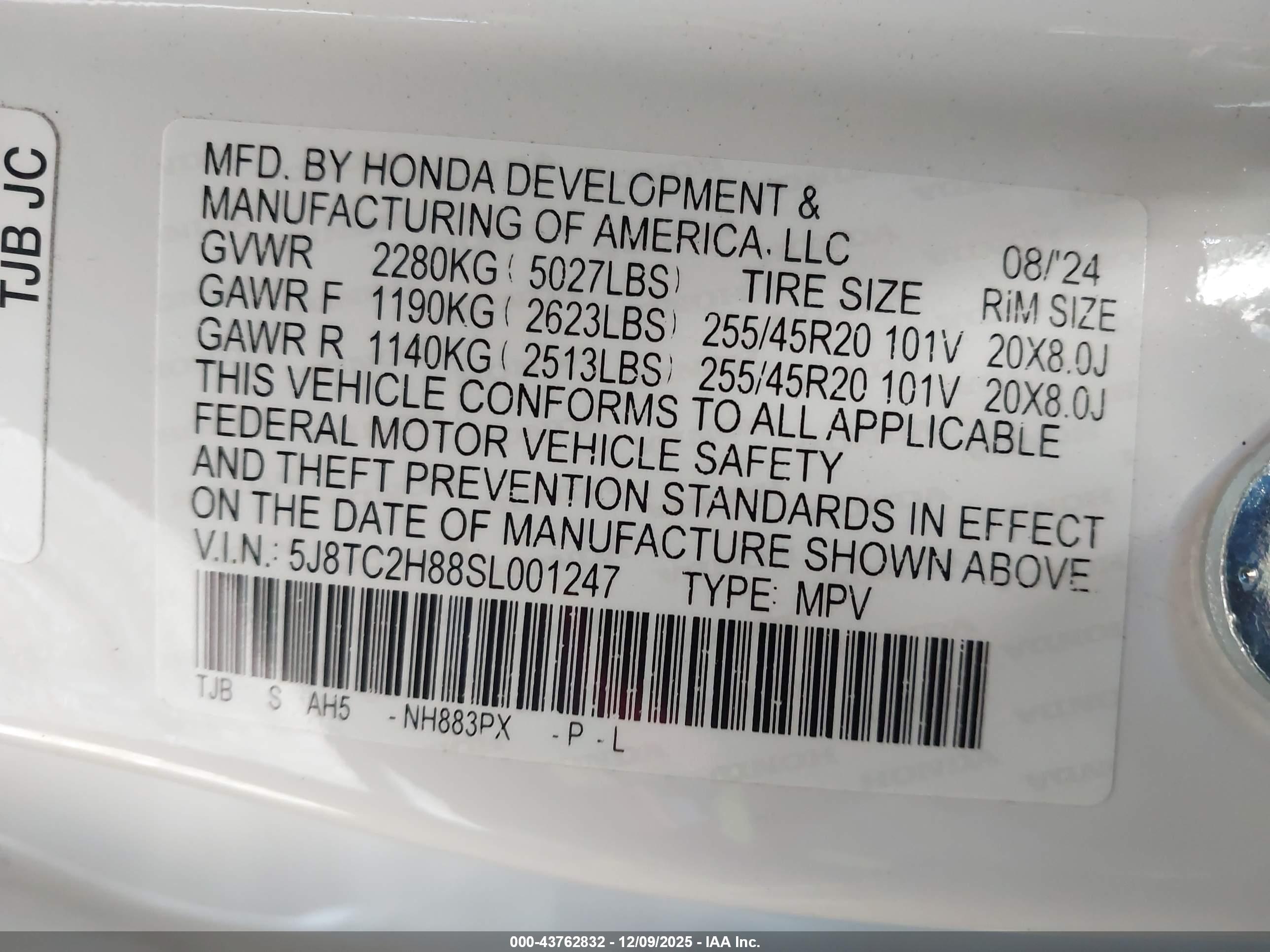 ACURA RDX image 9