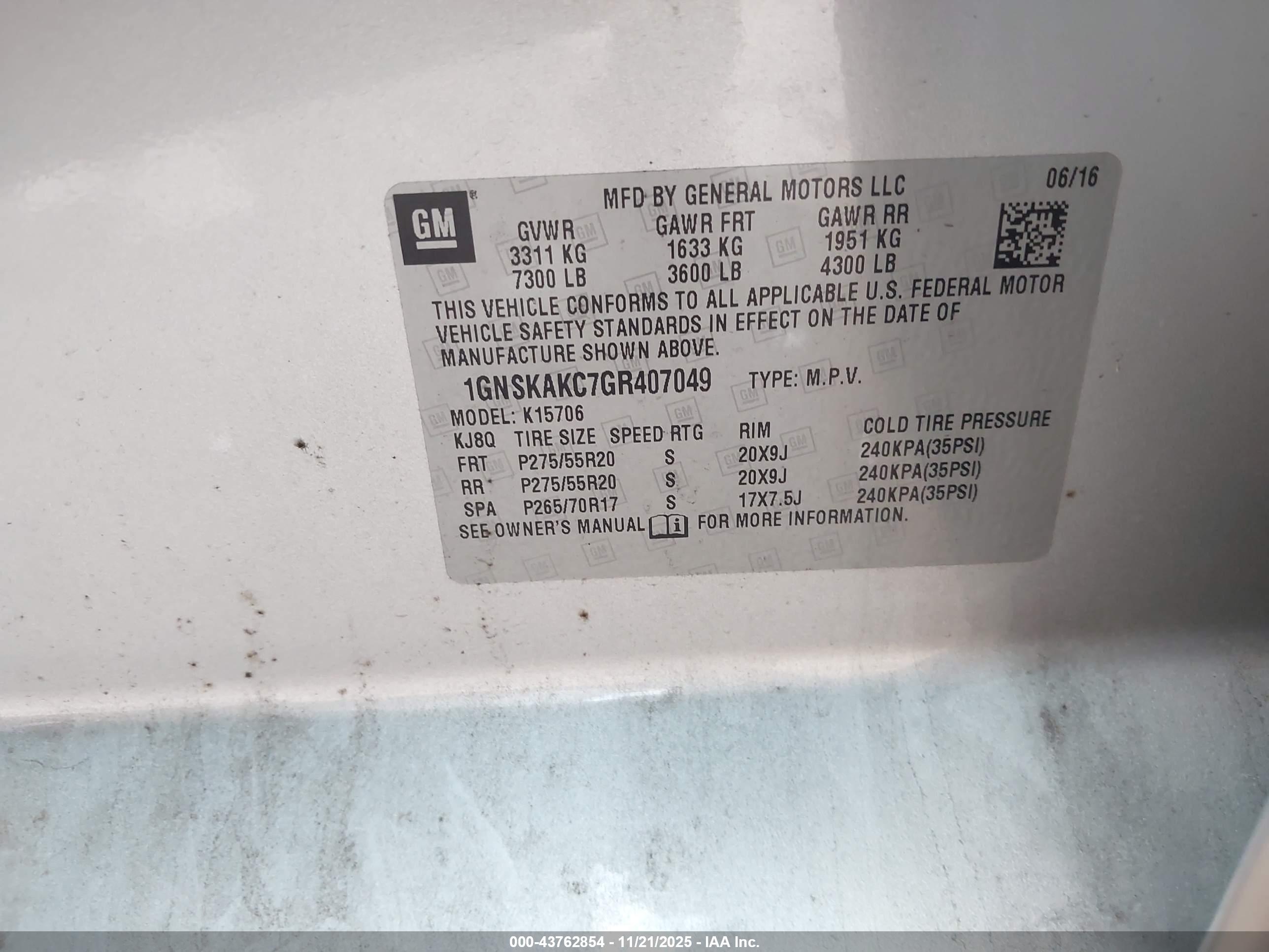 CHEVROLET TAHOE image 9