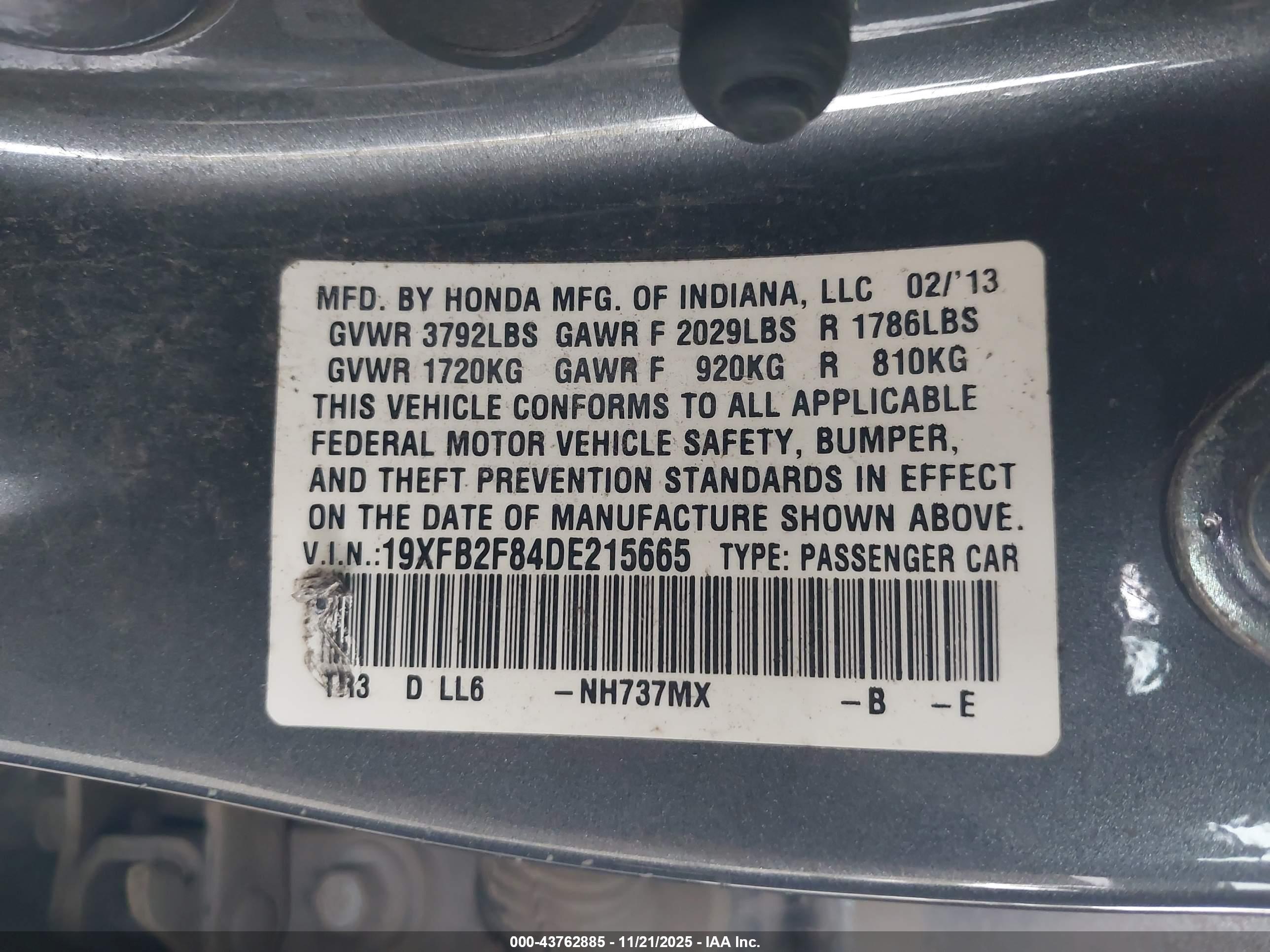HONDA CIVIC image 9