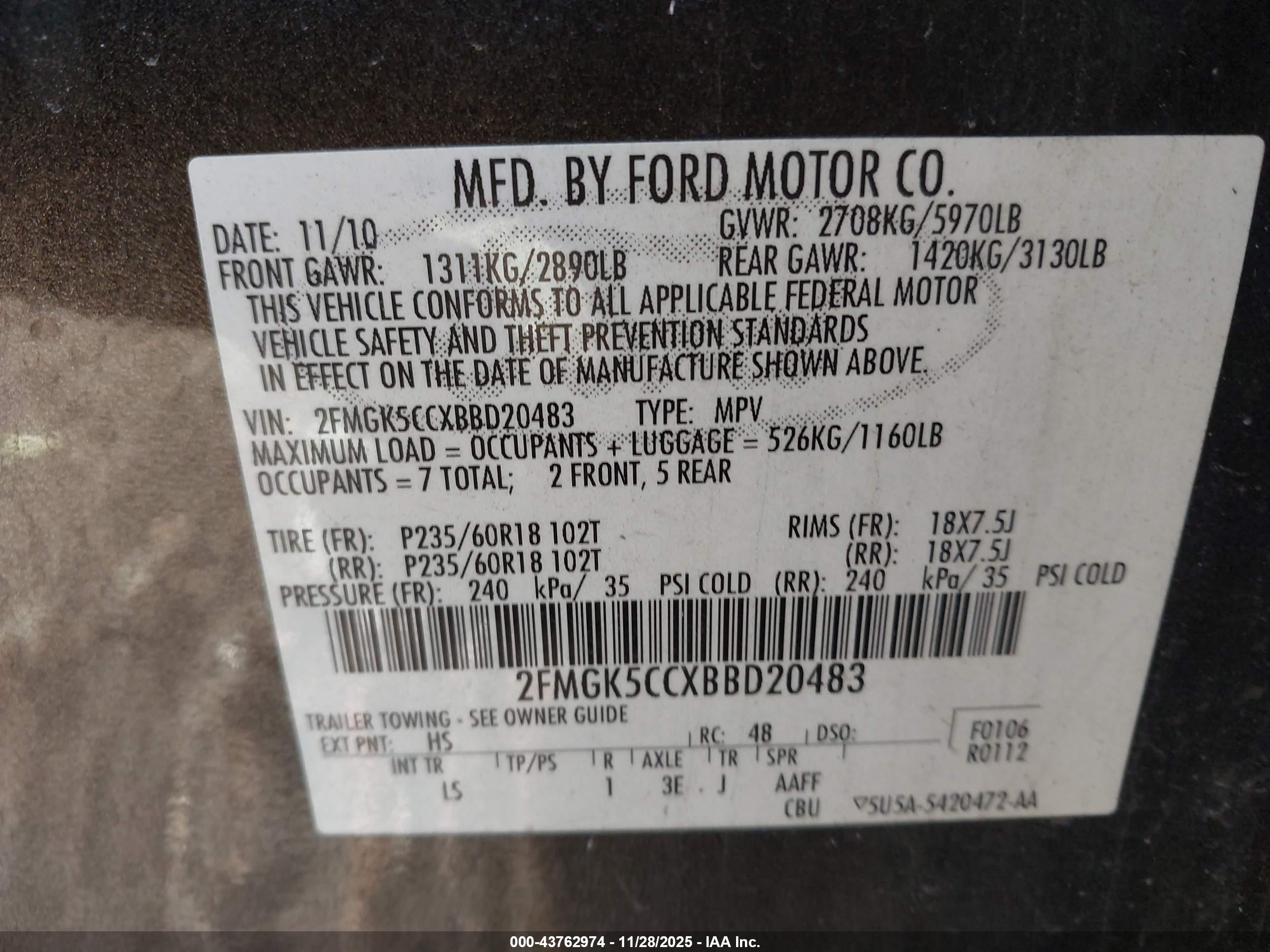 FORD FLEX image 9