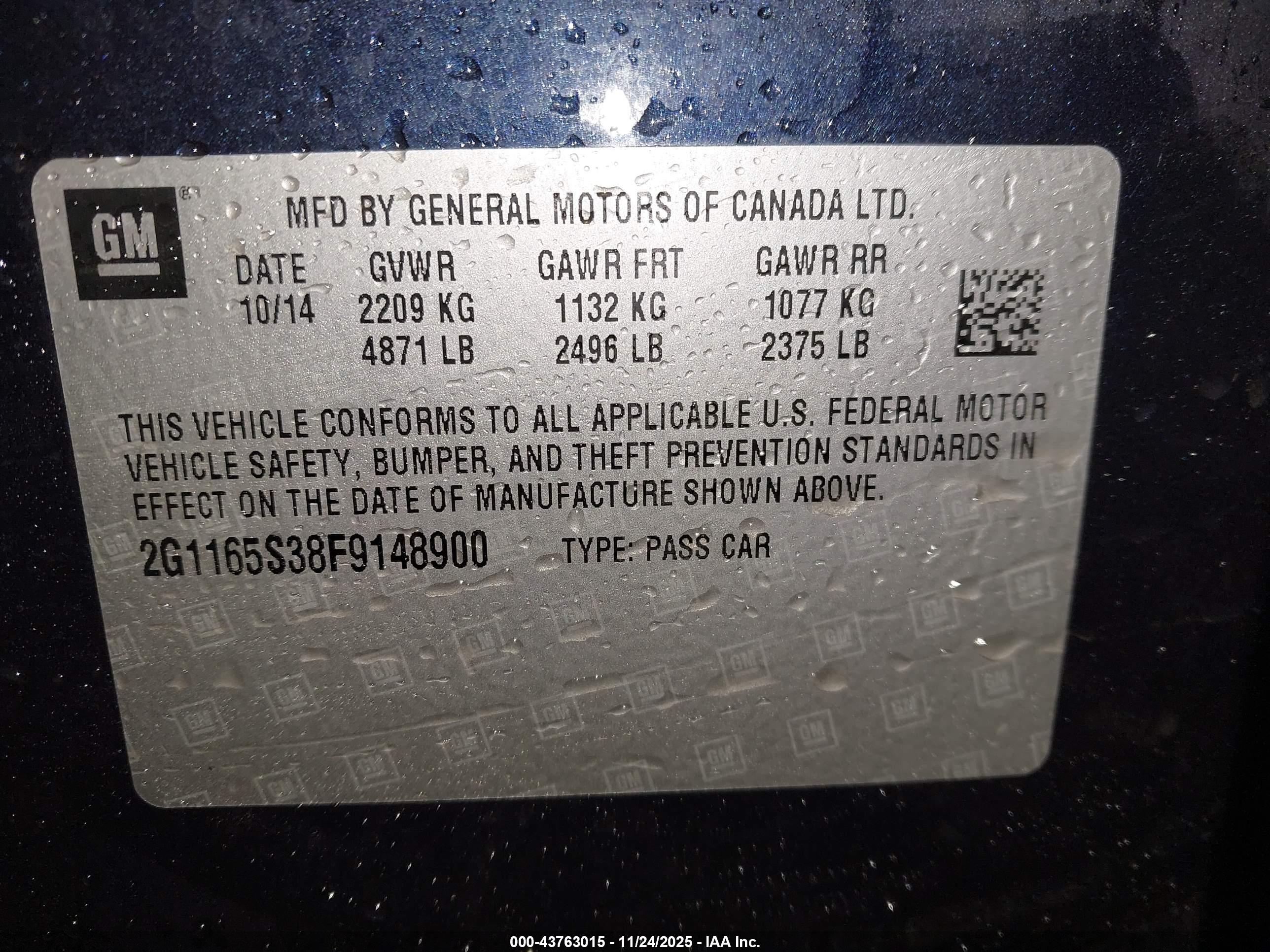 CHEVROLET IMPALA image 9