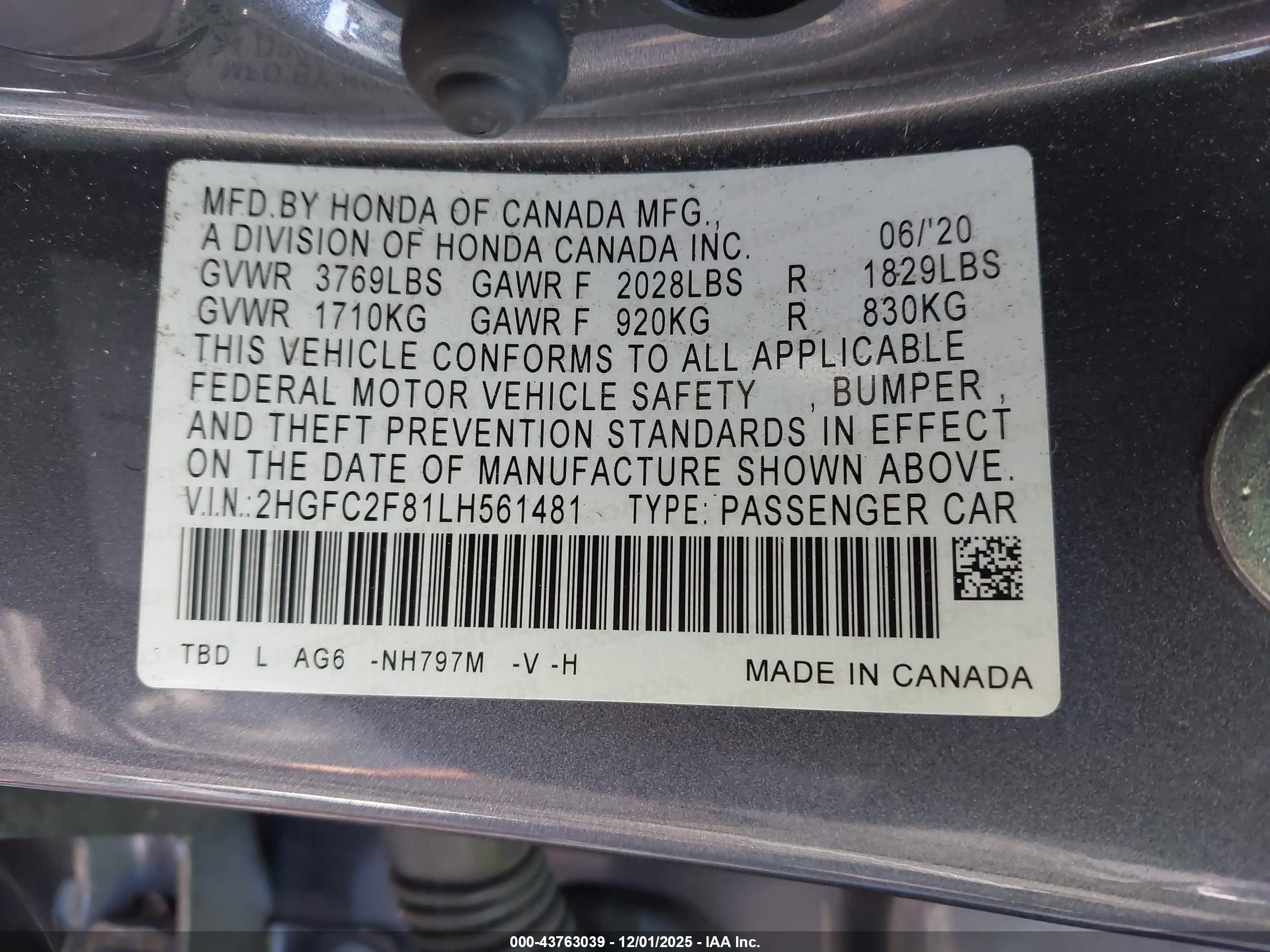HONDA CIVIC image 9