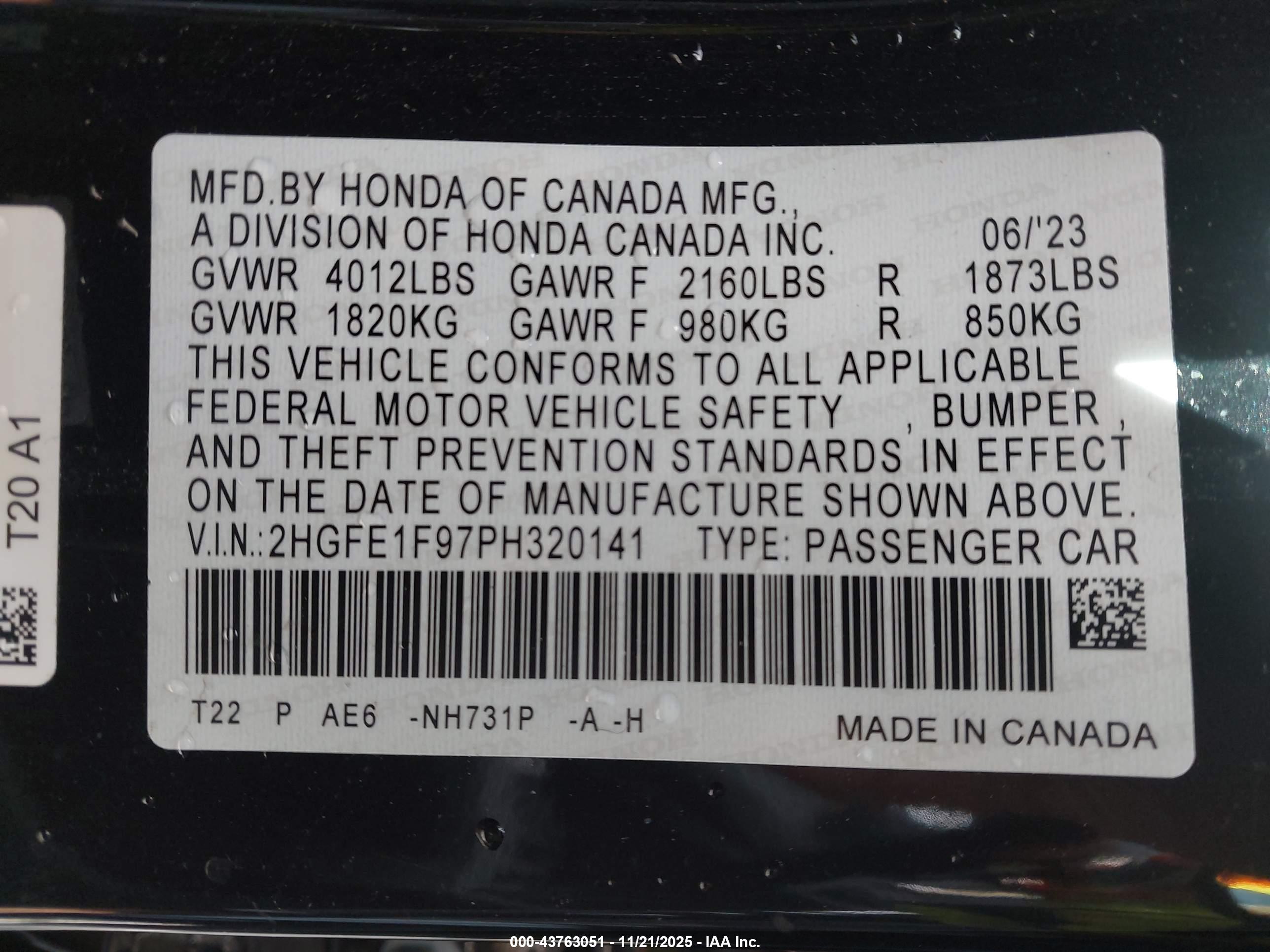 HONDA CIVIC image 9