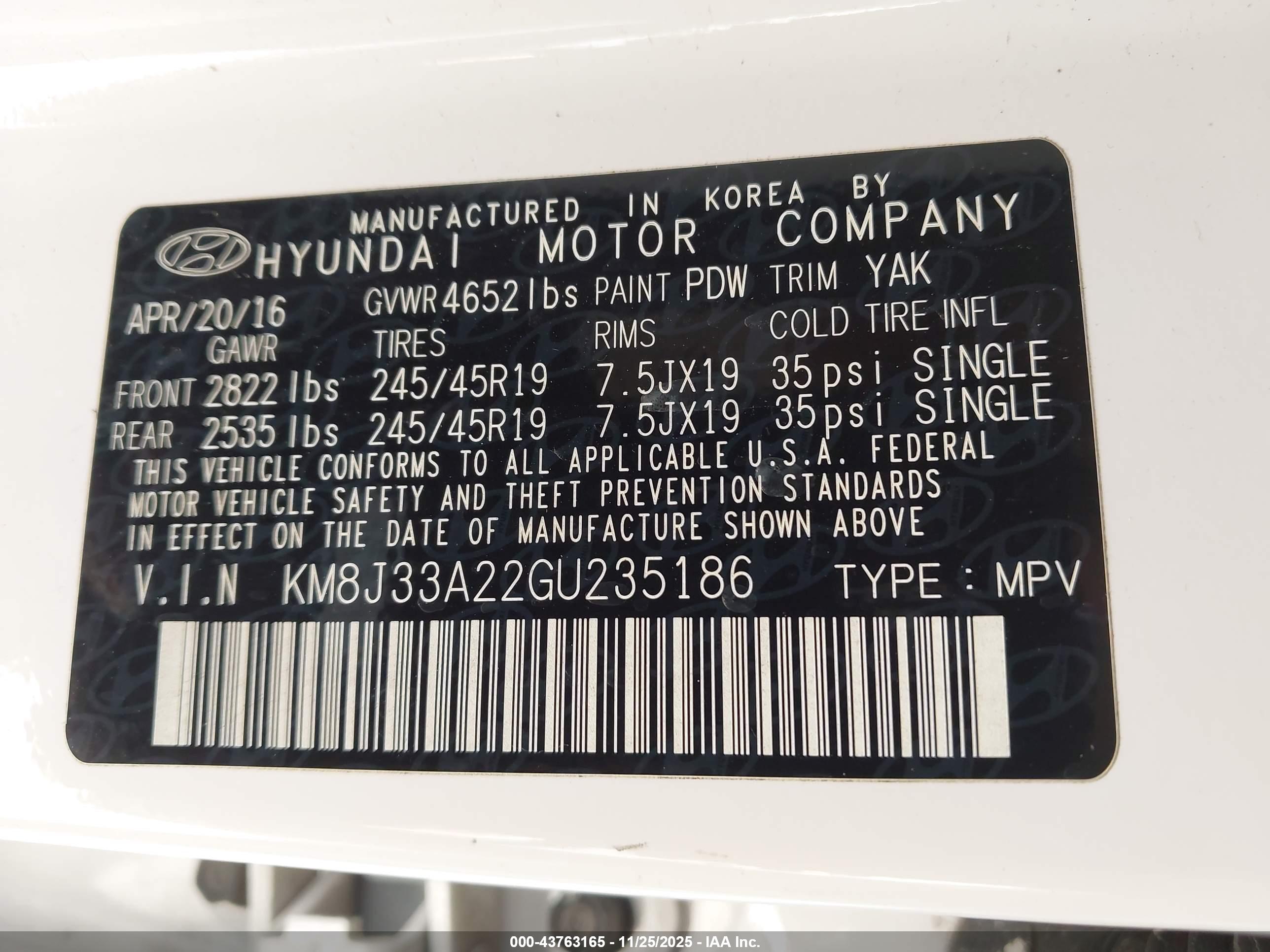 HYUNDAI TUCSON image 9