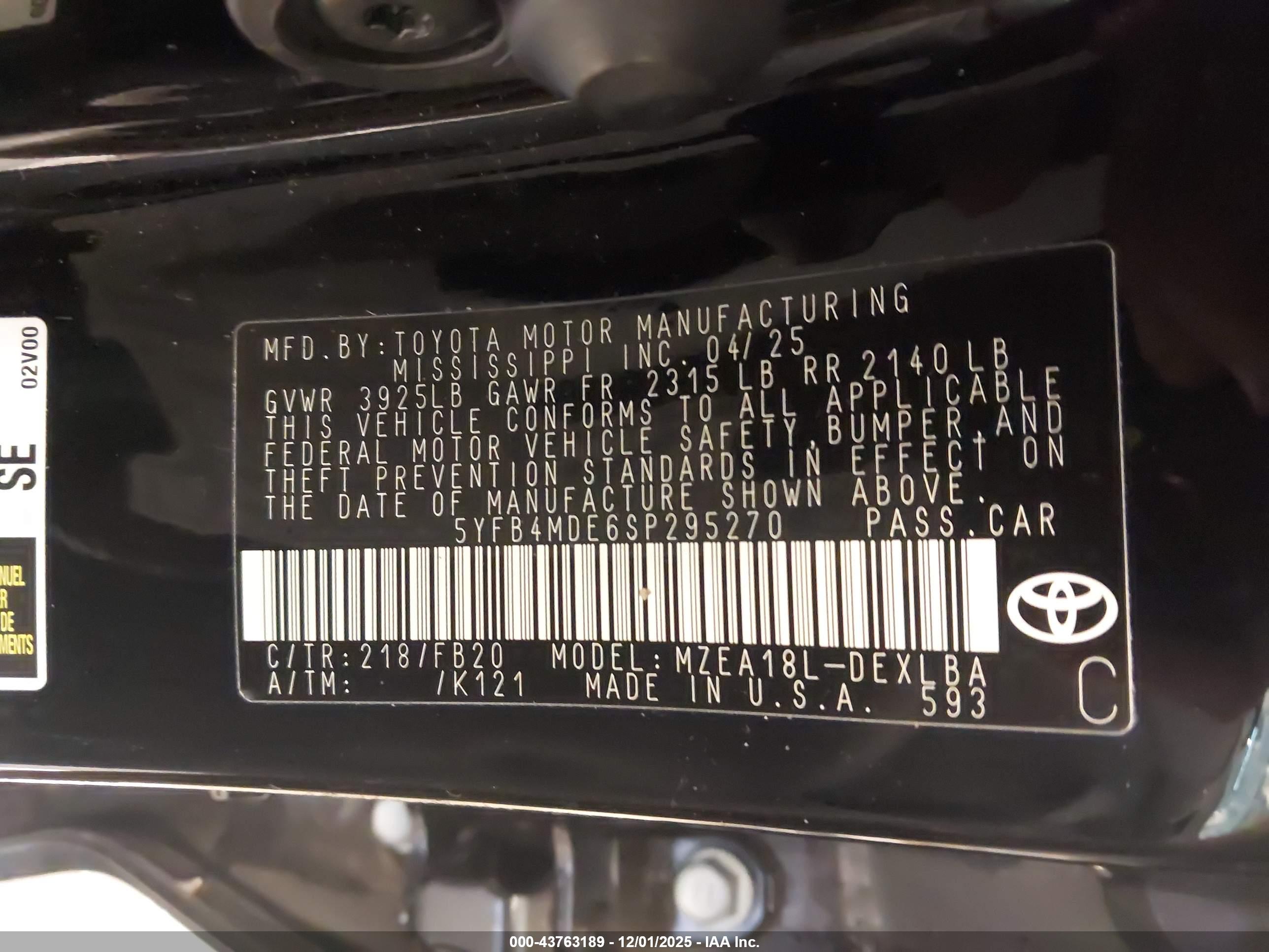 TOYOTA COROLLA image 9
