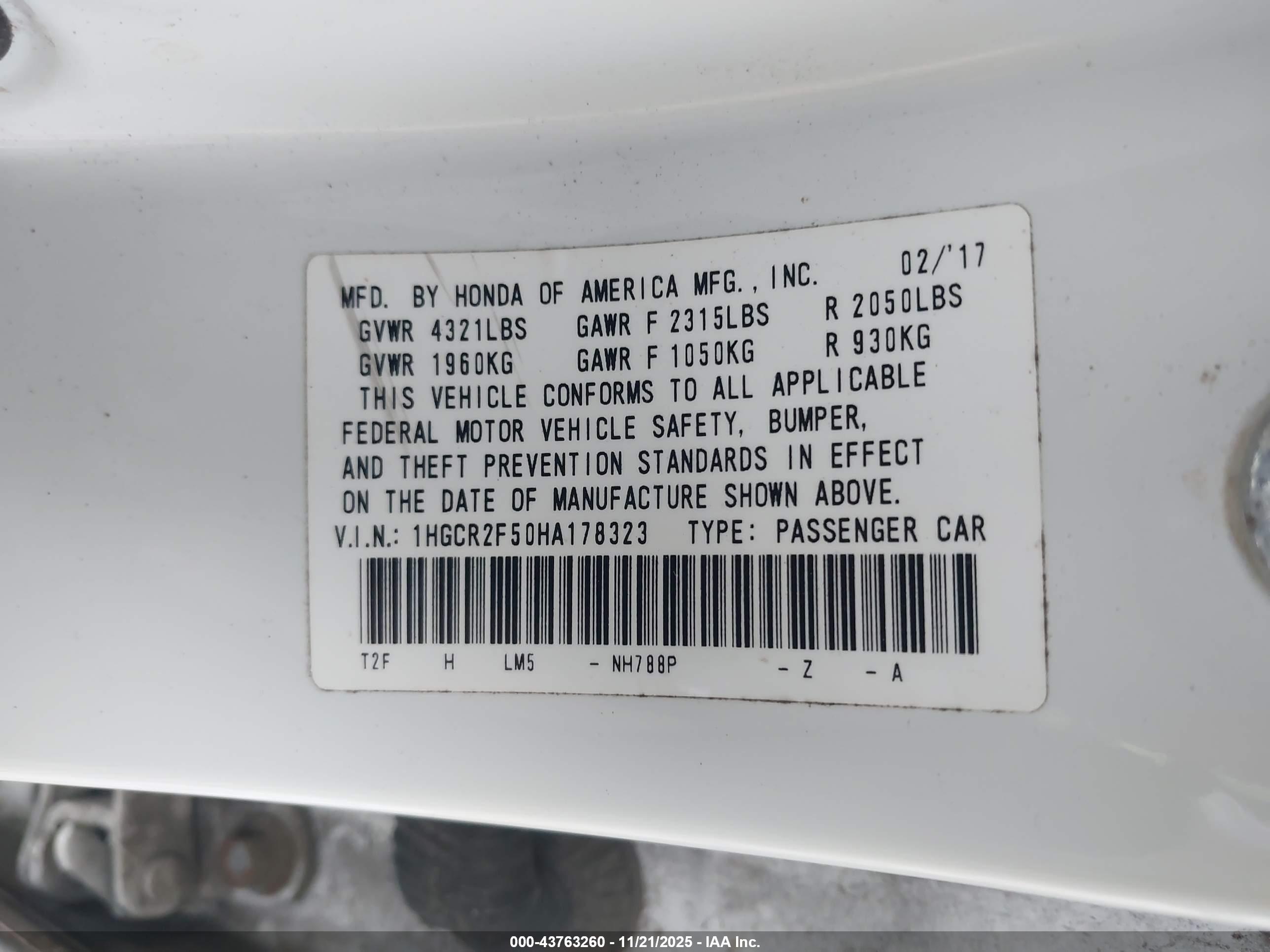 HONDA ACCORD image 9