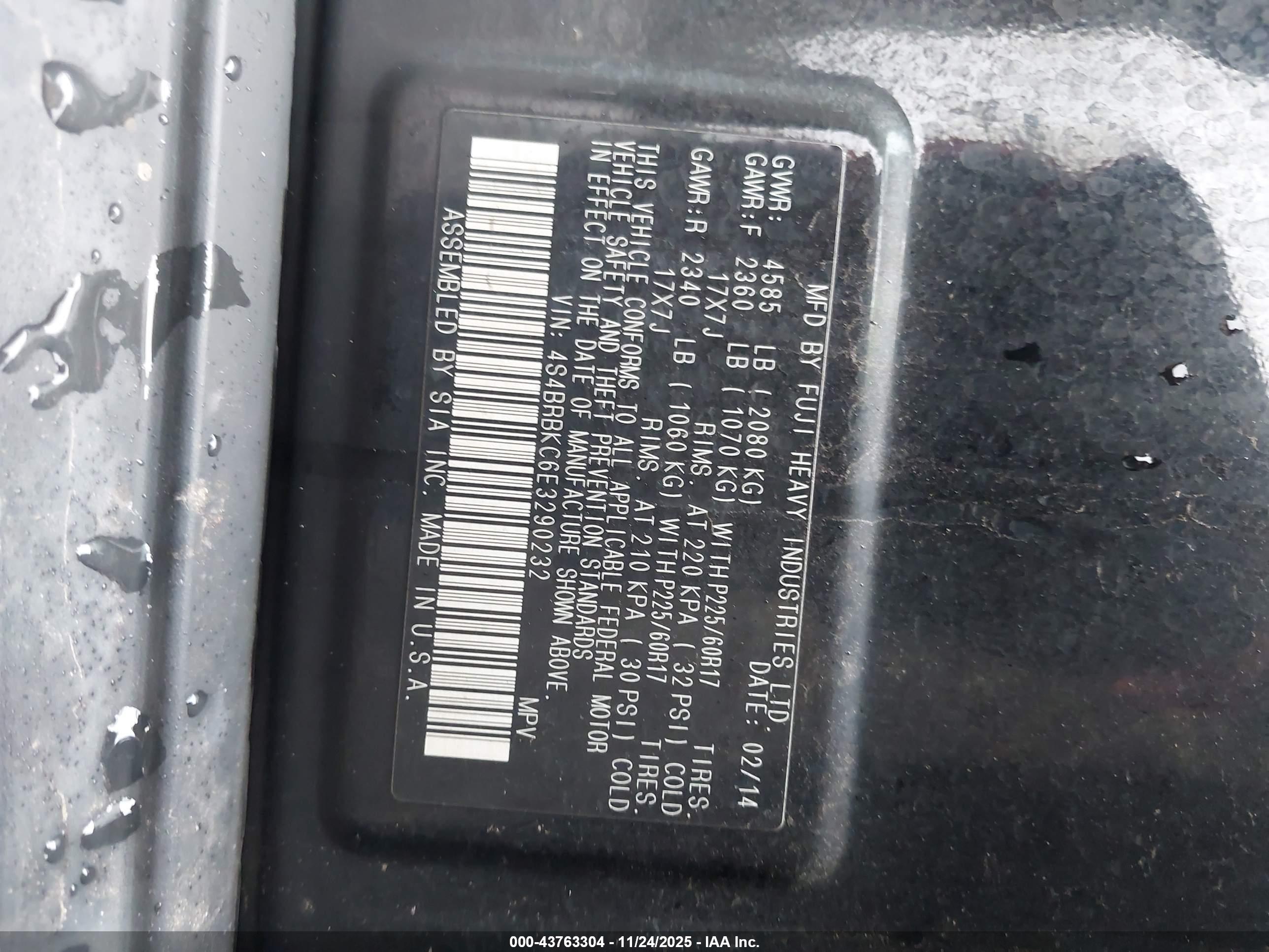 SUBARU OUTBACK image 9