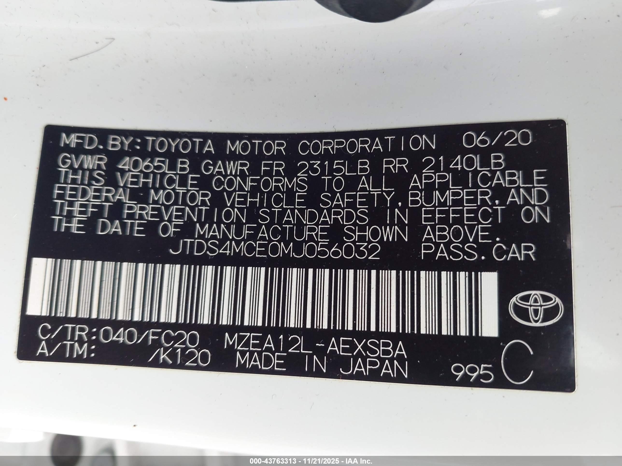 TOYOTA COROLLA image 9