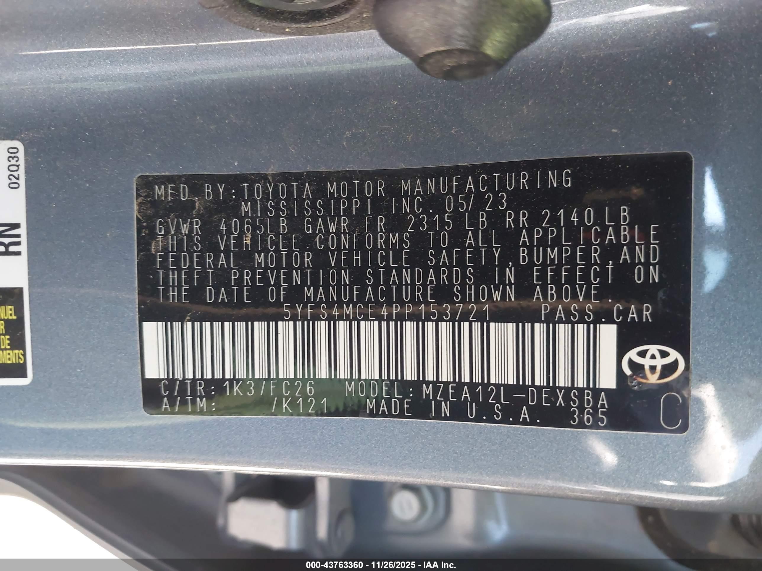 TOYOTA COROLLA image 9