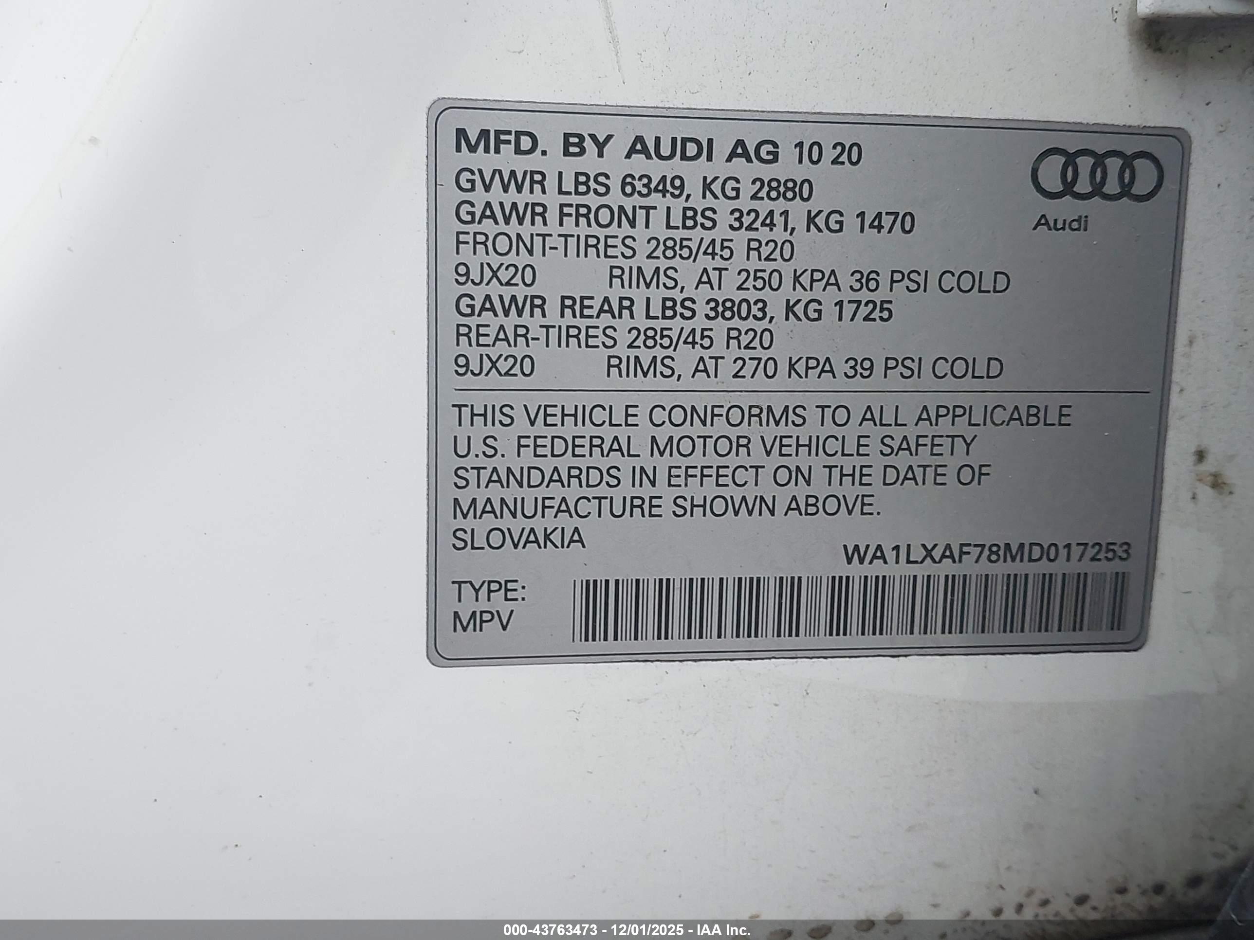 AUDI Q7 image 9