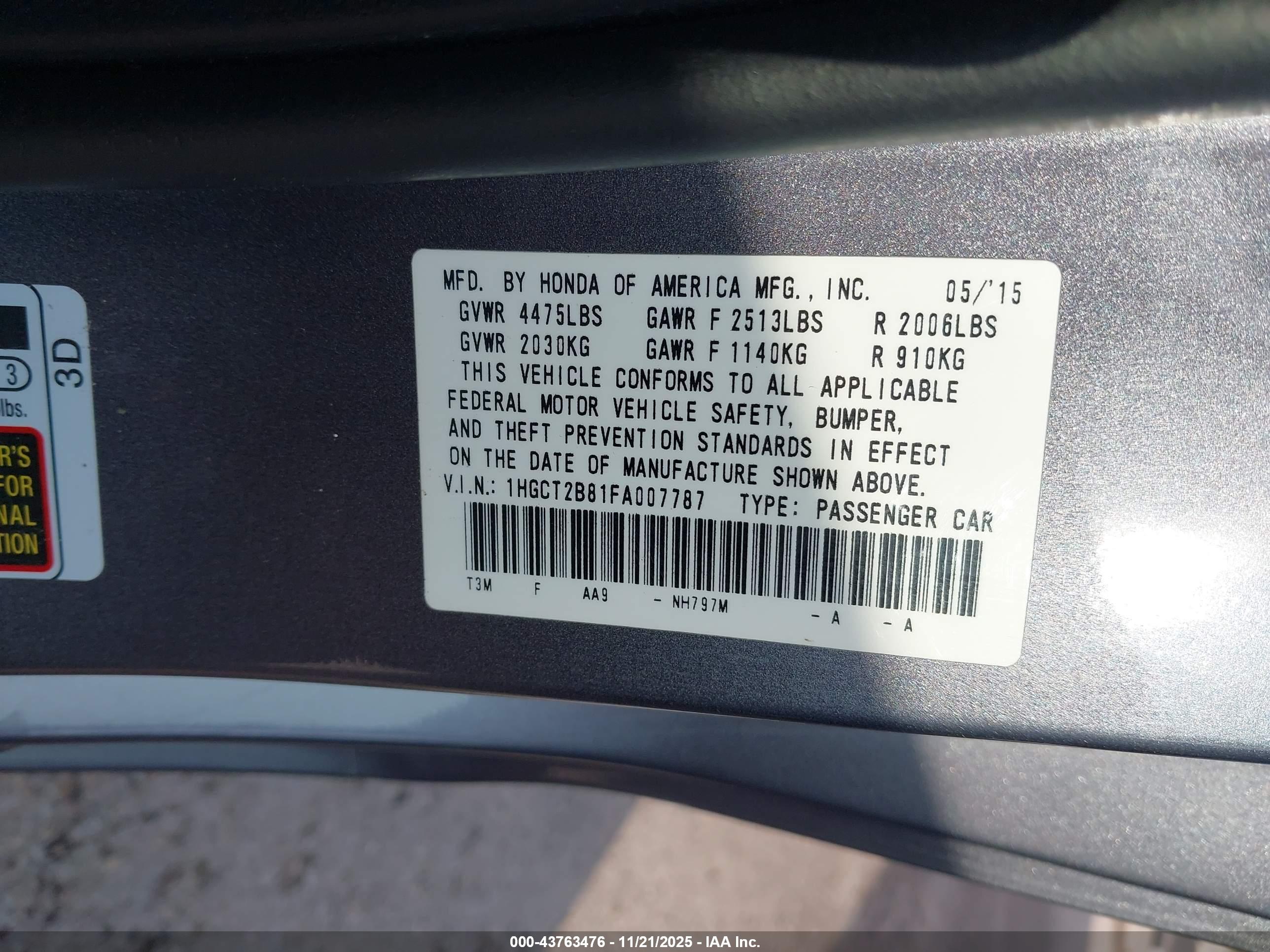 HONDA ACCORD image 9