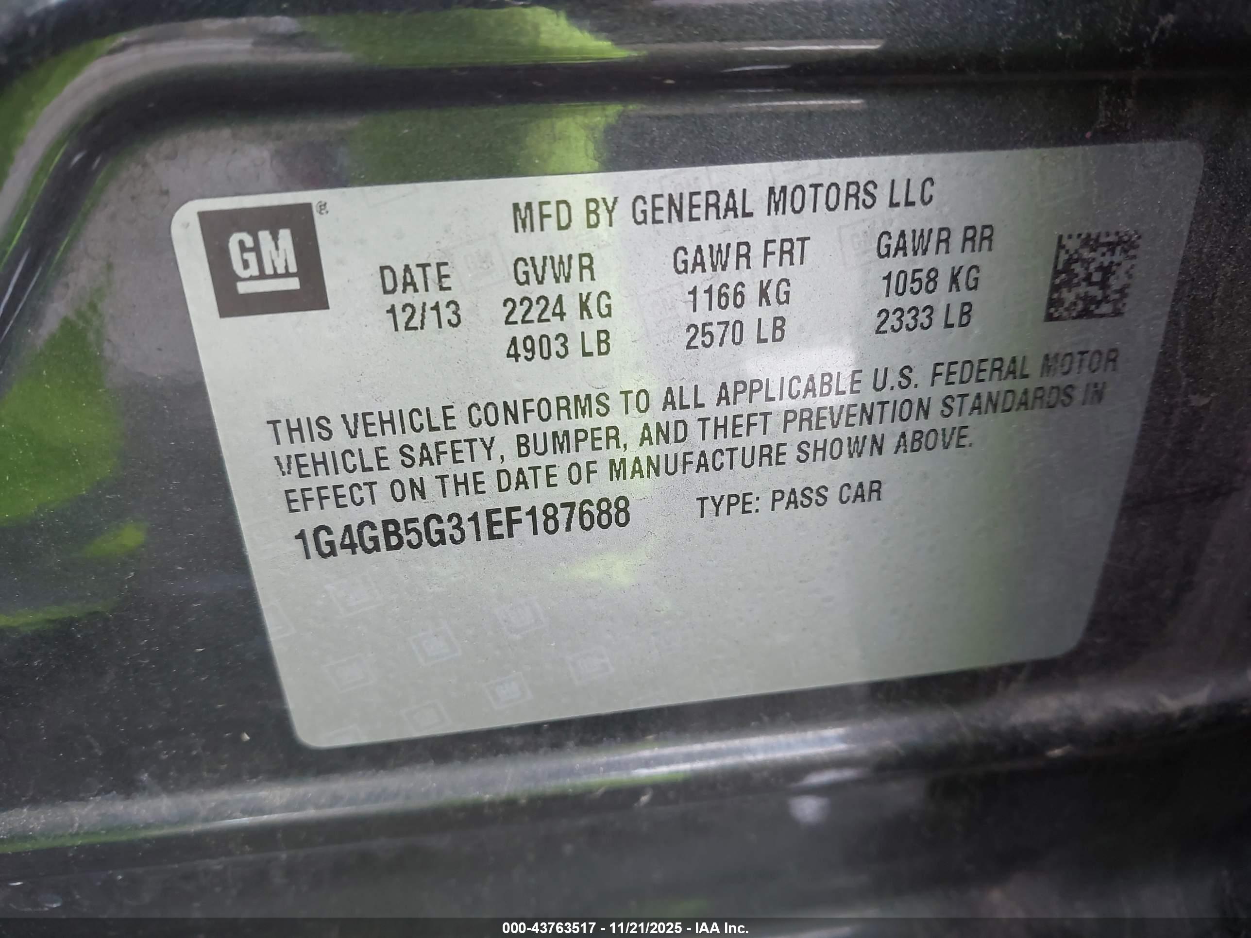 BUICK LACROSSE image 9